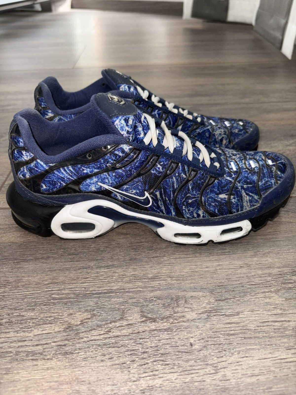 Nike Nike Air Max Plus Shattered Ice Midnight Navy Size US 6 / EU 39 - 8 Thumbnail