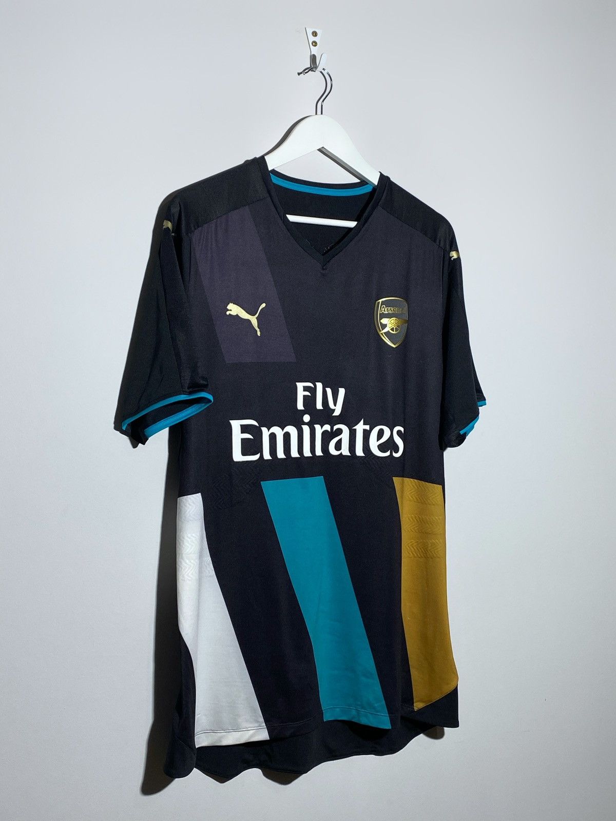 Puma Puma Arsenal London 2015 Player Issue Football Shirt Size US XXL / EU 58 / 5 - 4 Thumbnail