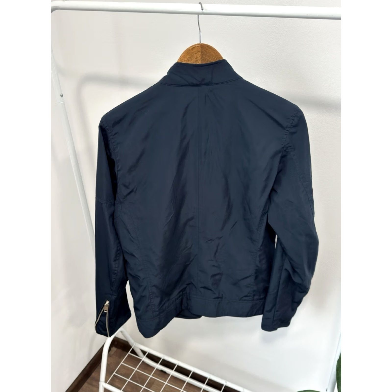 Diesel VINTAGE Diesel Jacket Nylon Blue Bomber Zip Shirt Mens S Diesel Vintage 80s 90s Biker Streetwear Size US S / EU 44-46 / 1 - 6 Thumbnail