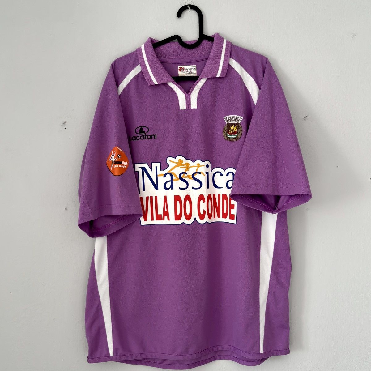 Vintage 2004 2005 Rio Ave Portugal Vintage Match Issue Soccer Jersey Size US L / EU 52-54 / 3 - 2 Thumbnail