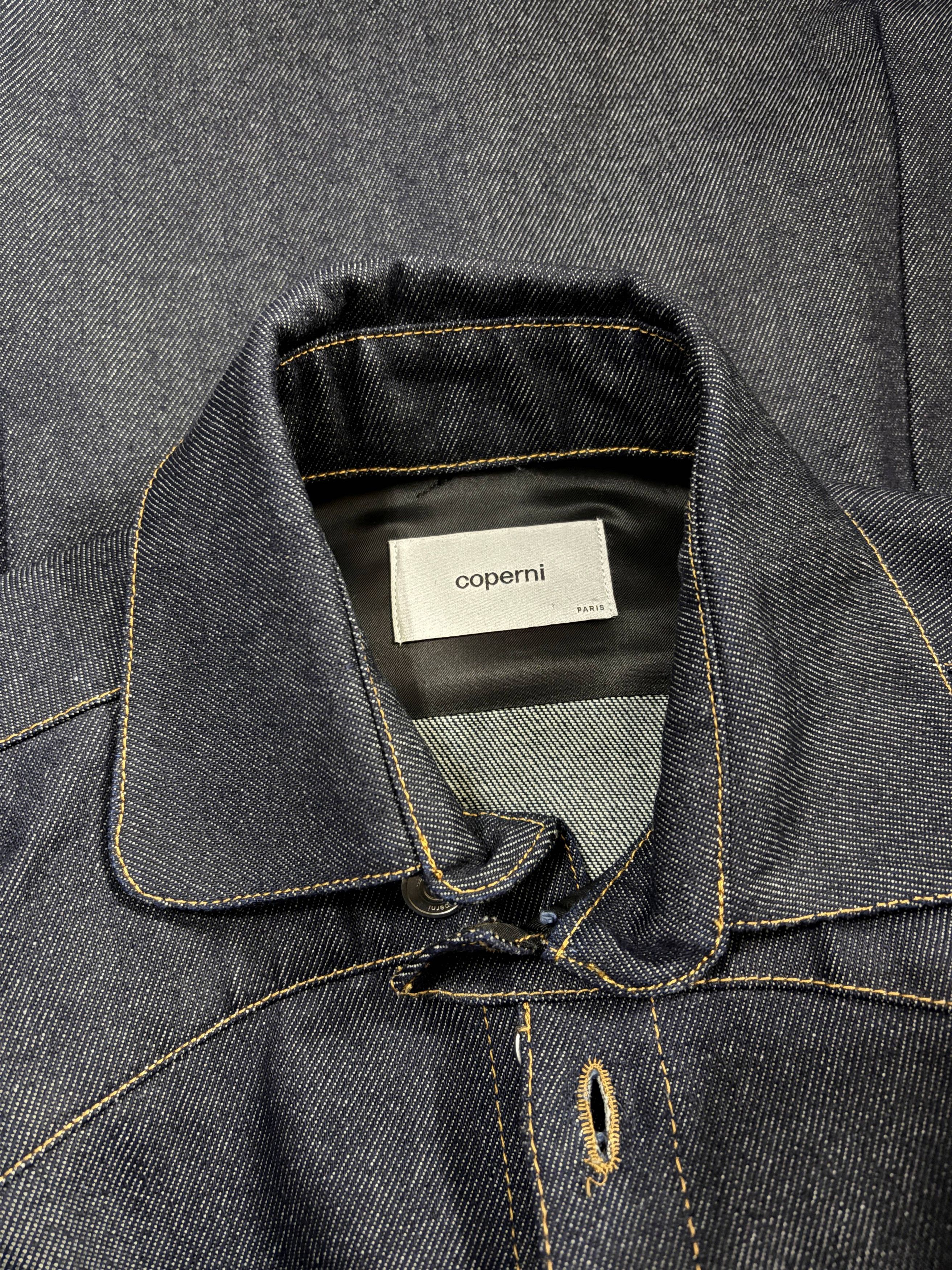 Coperni Indigo Denim Rider Biker Shirt Size S / US 4 / IT 40 - 7 Thumbnail