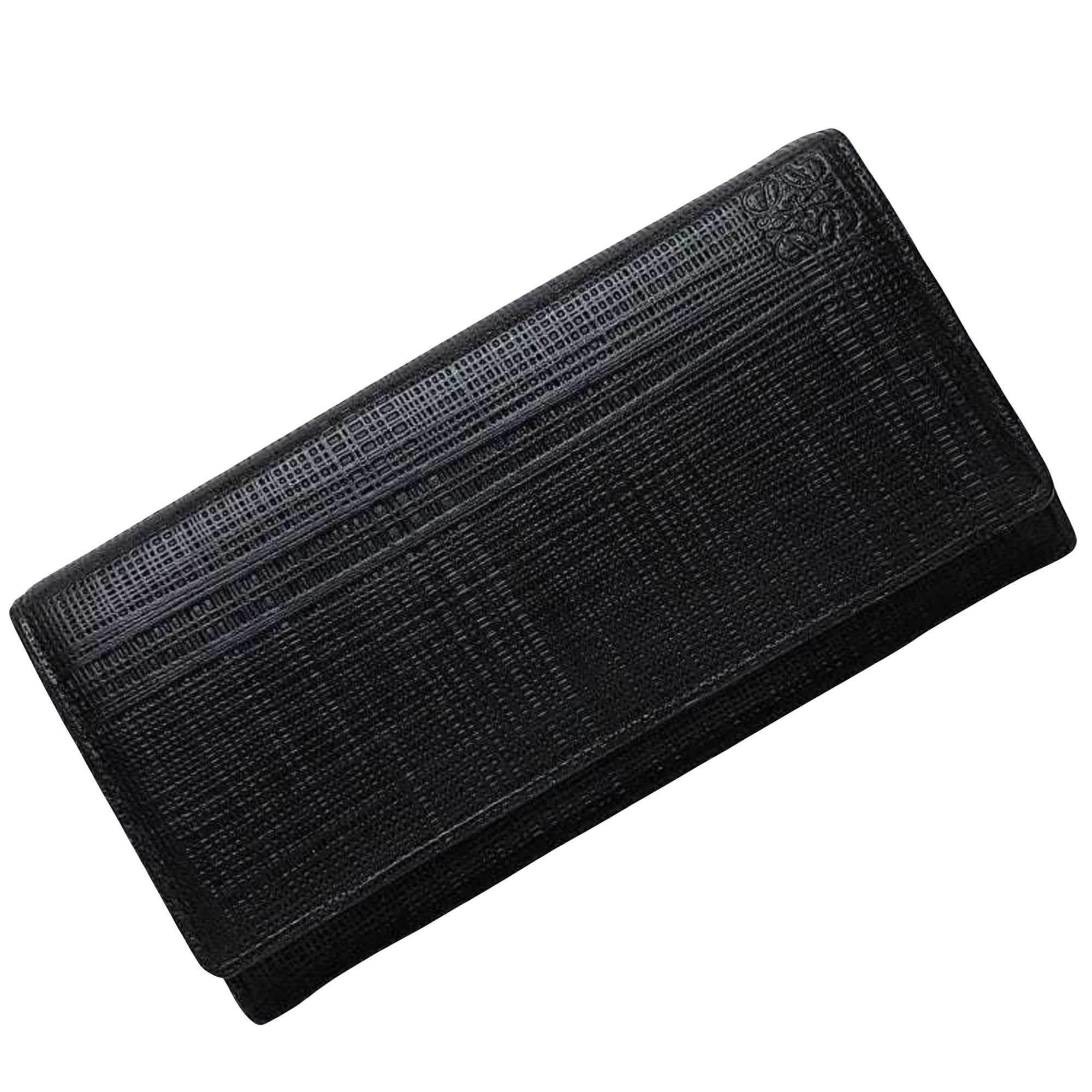 image of Loewe Repeat Wallet in Black, Women's