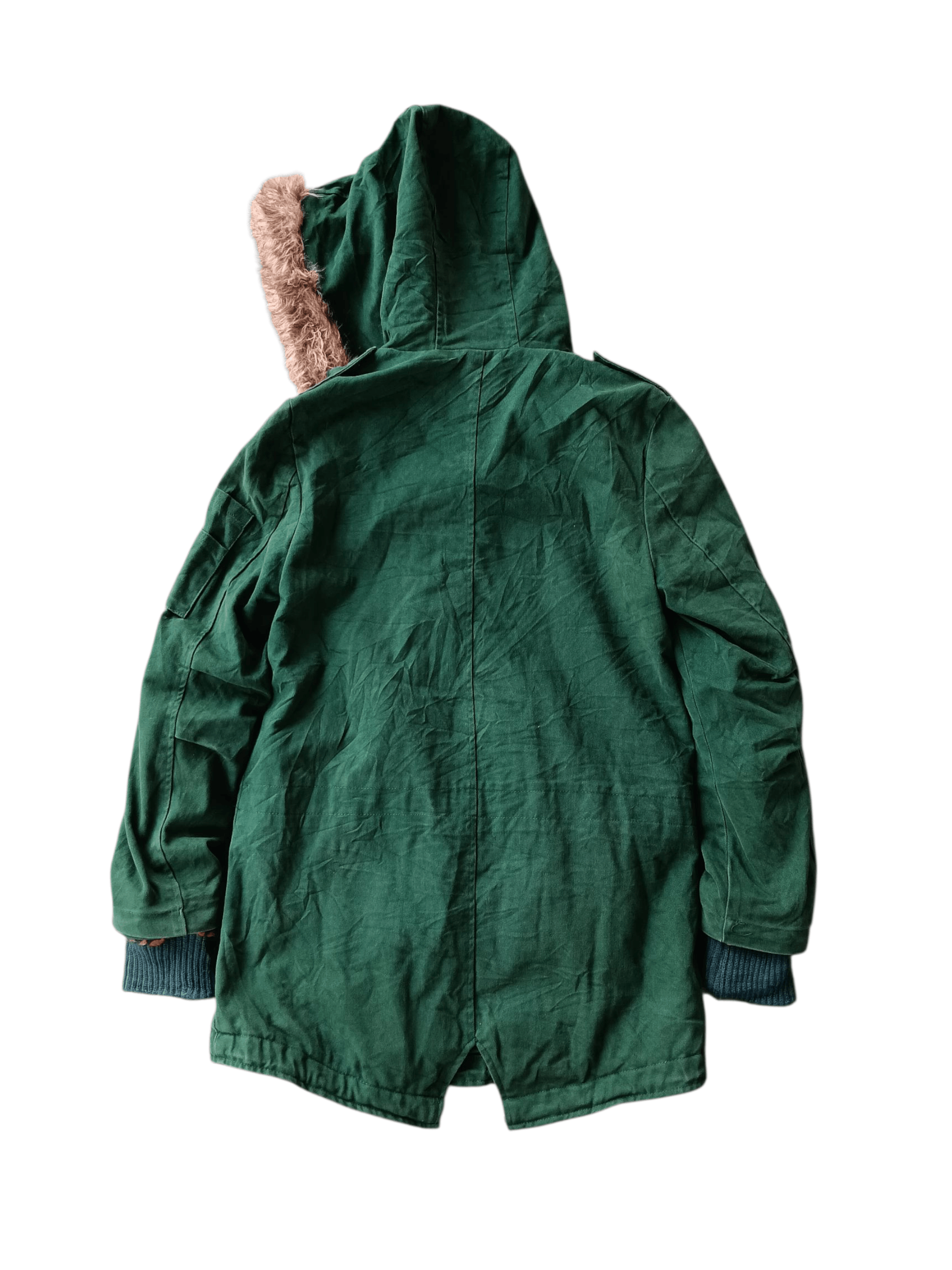 Kazuyuki Kumagai Attachment Attachment leopard linning fur hoodie parka jacket Size US M / EU 48-50 / 2 - 12 Thumbnail