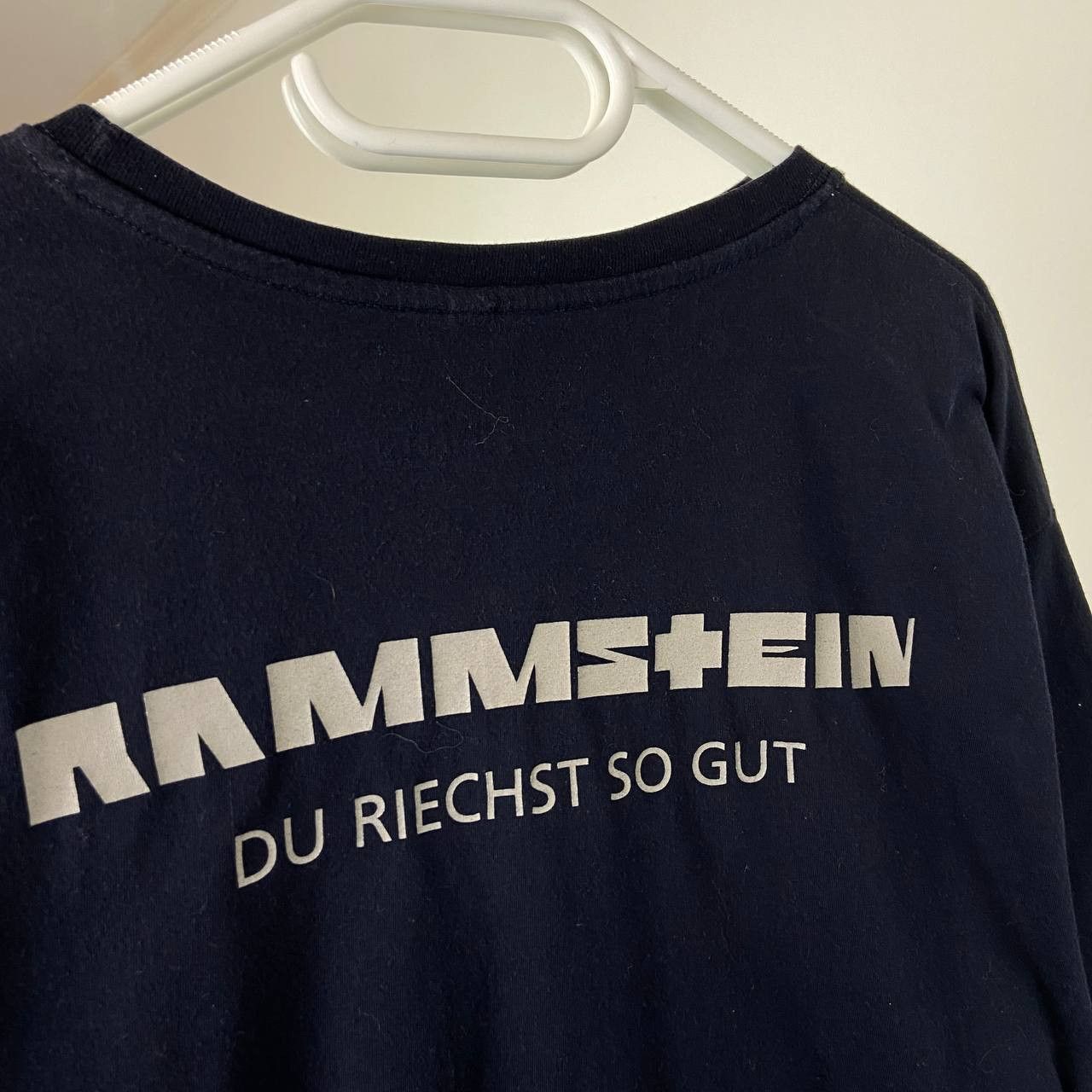 Band Tees Rammstein Vintage Y2K Du Riechst So Gut Rock Band T-Shirt Size US XL / EU 56 / 4 - 8 Thumbnail