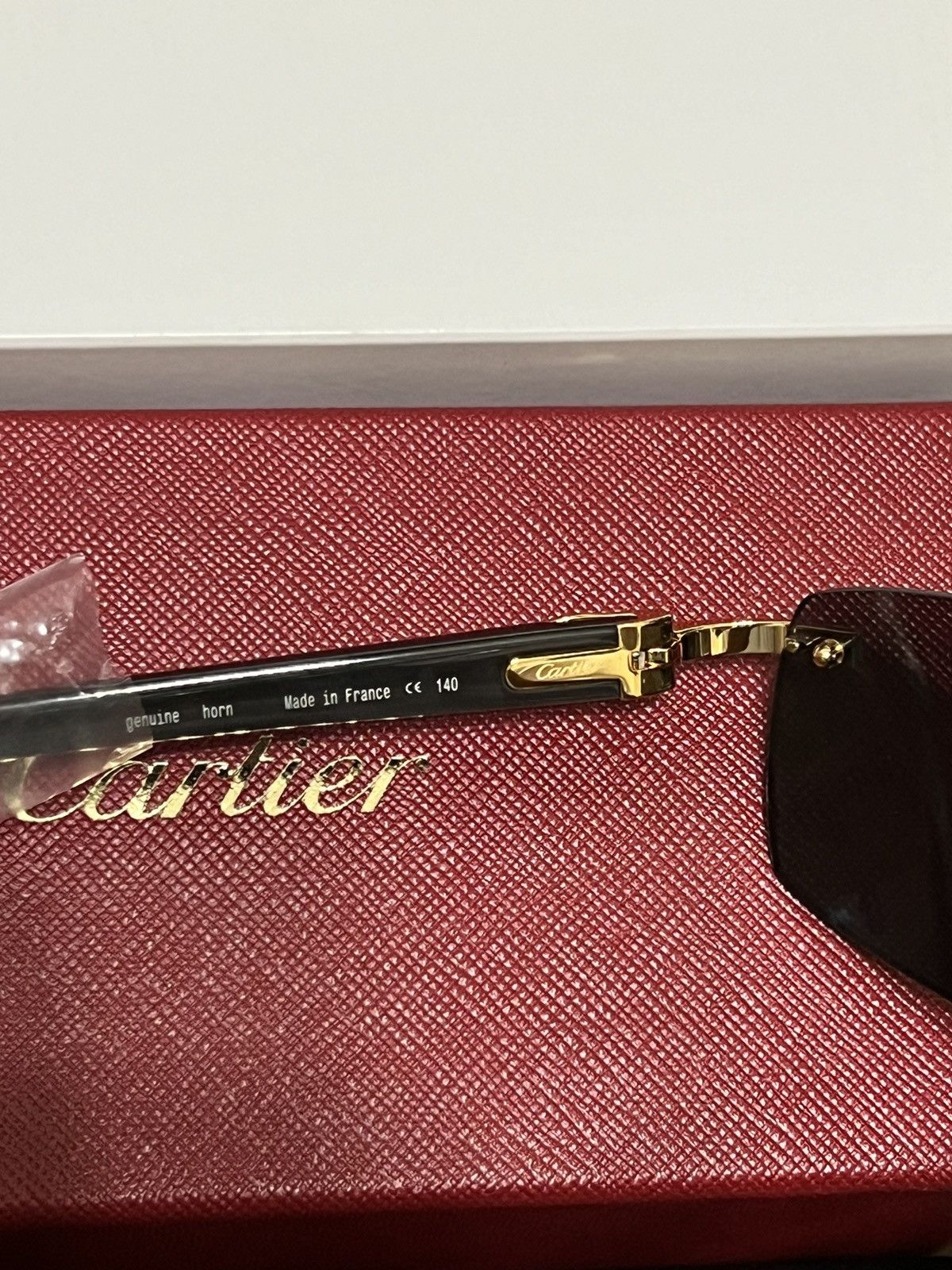 Cartier Cartier Buffalo Horn Sunglasses “Buffs” Size ONE SIZE - 5 Thumbnail