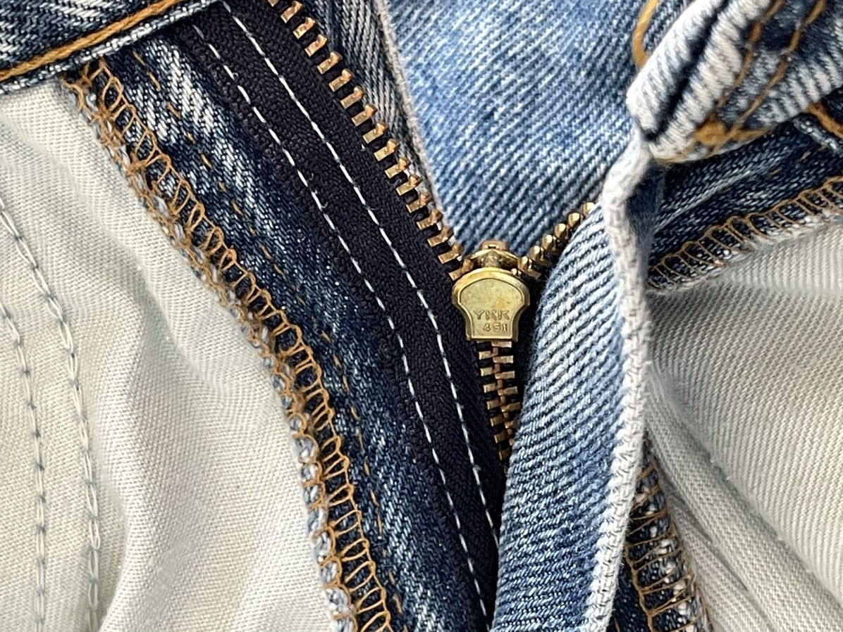 Levi's 90's Levi's 615 Vintage Light Wash Orange Tab Straight Jeans Size US 30 / EU 46 - 11 Thumbnail