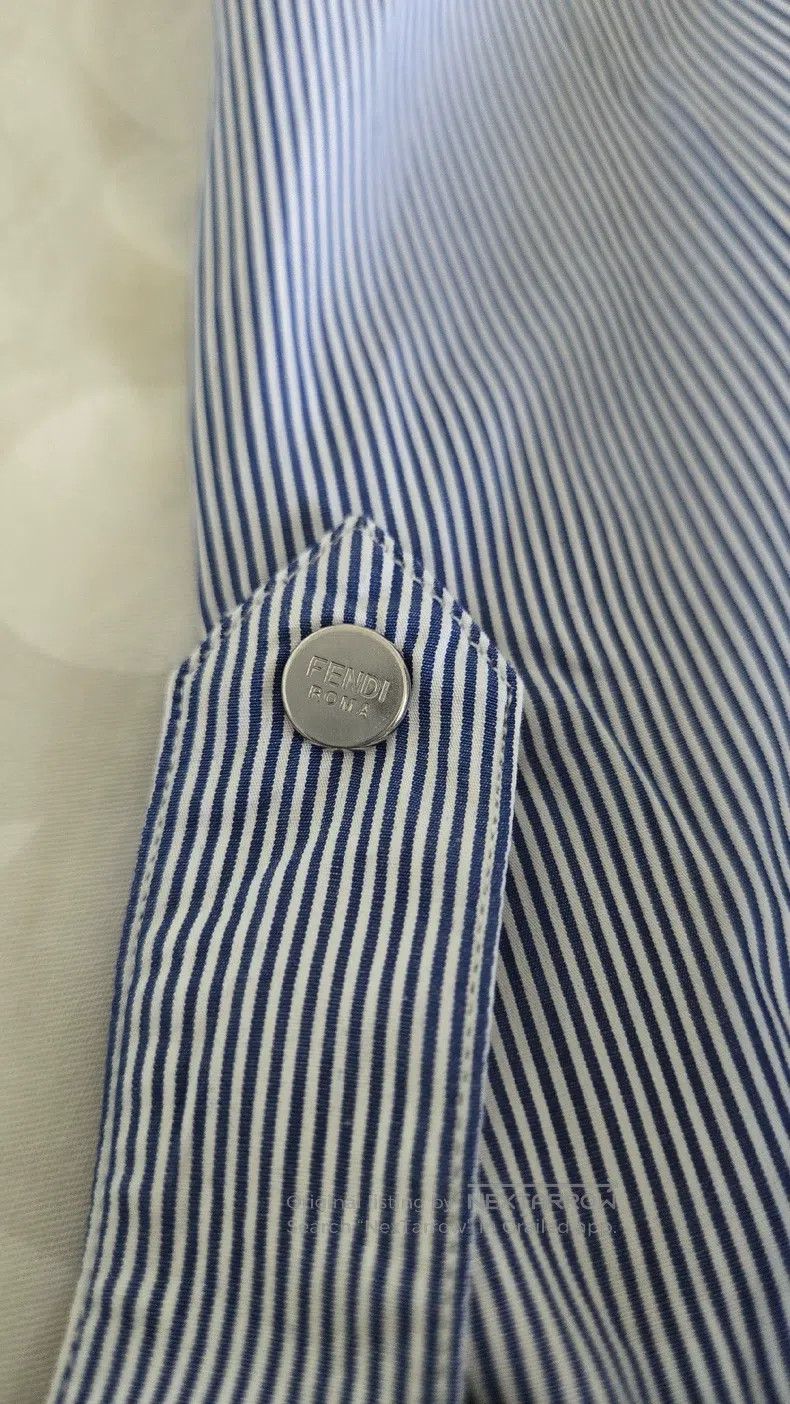 Fendi Fendi size 40 Blue Shirt, Can Be Short or Long Sleeve Size US XS / EU 42 / 0 - 4 Thumbnail
