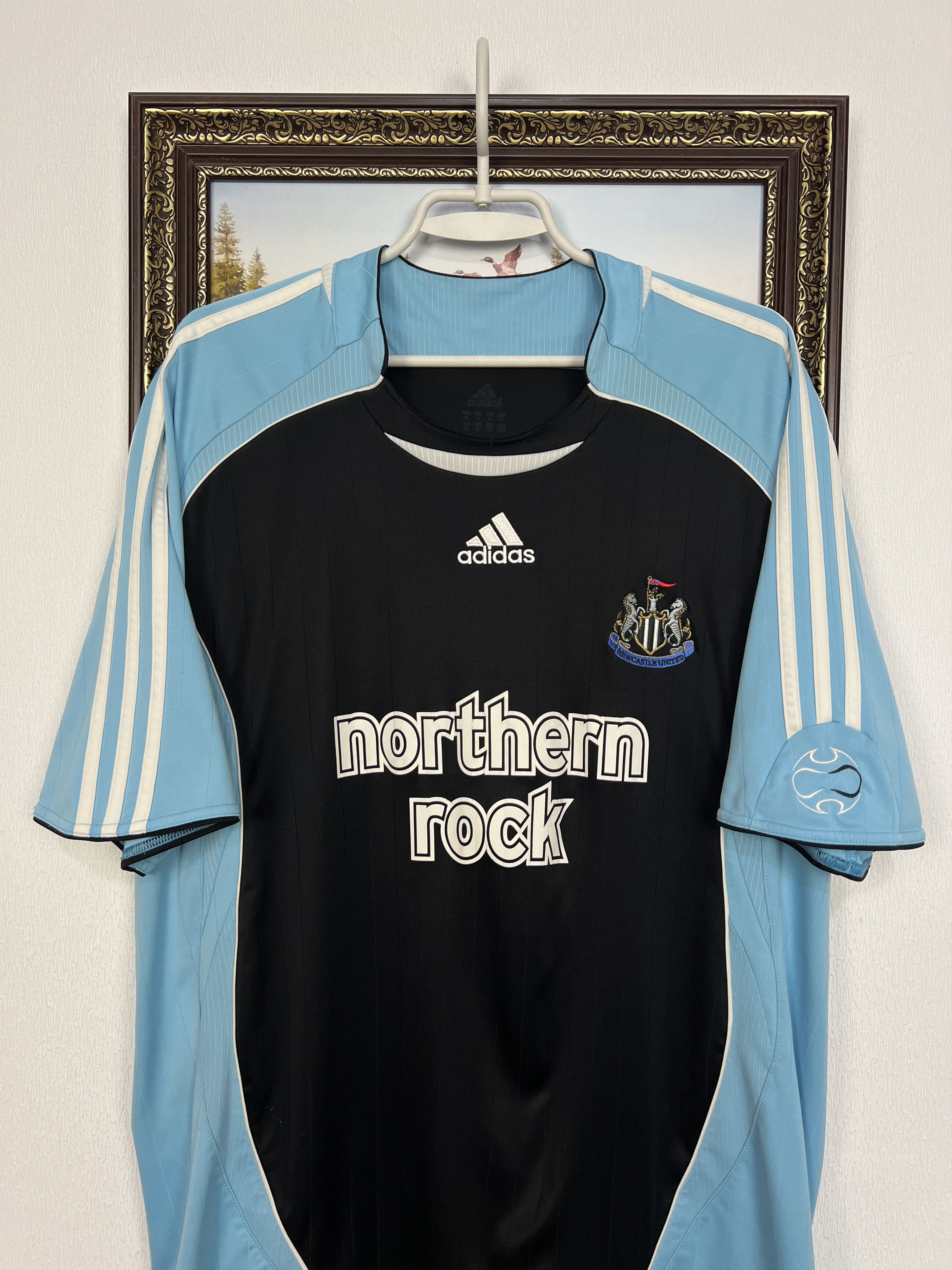 Adidas Newcastle Third football shirt 2006 Soccer Adidas Jersey Size US XXL / EU 58 / 5 - 2 Thumbnail