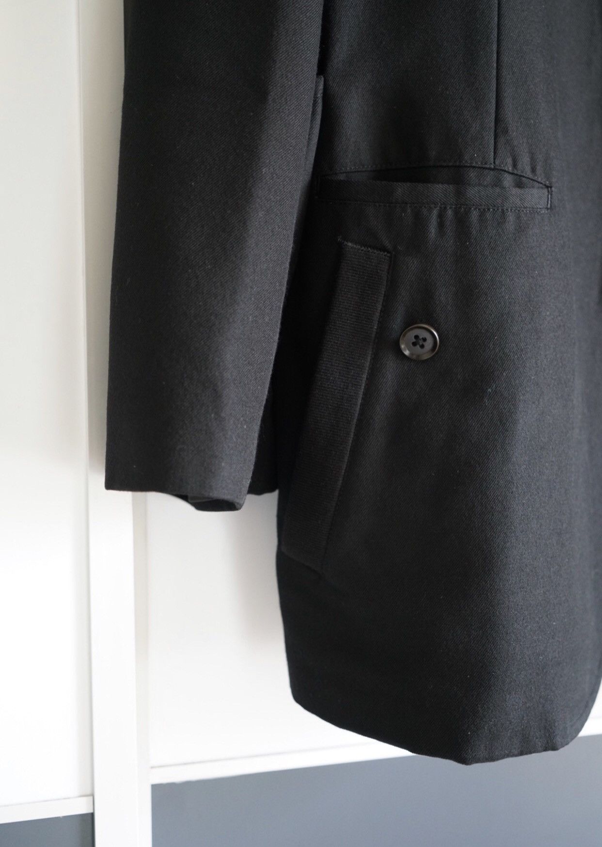 Yohji Yamamoto Yohji Yamamoto 09aw Double Pocket Suit 2412-Nextarrow Size 46S - 4 Thumbnail