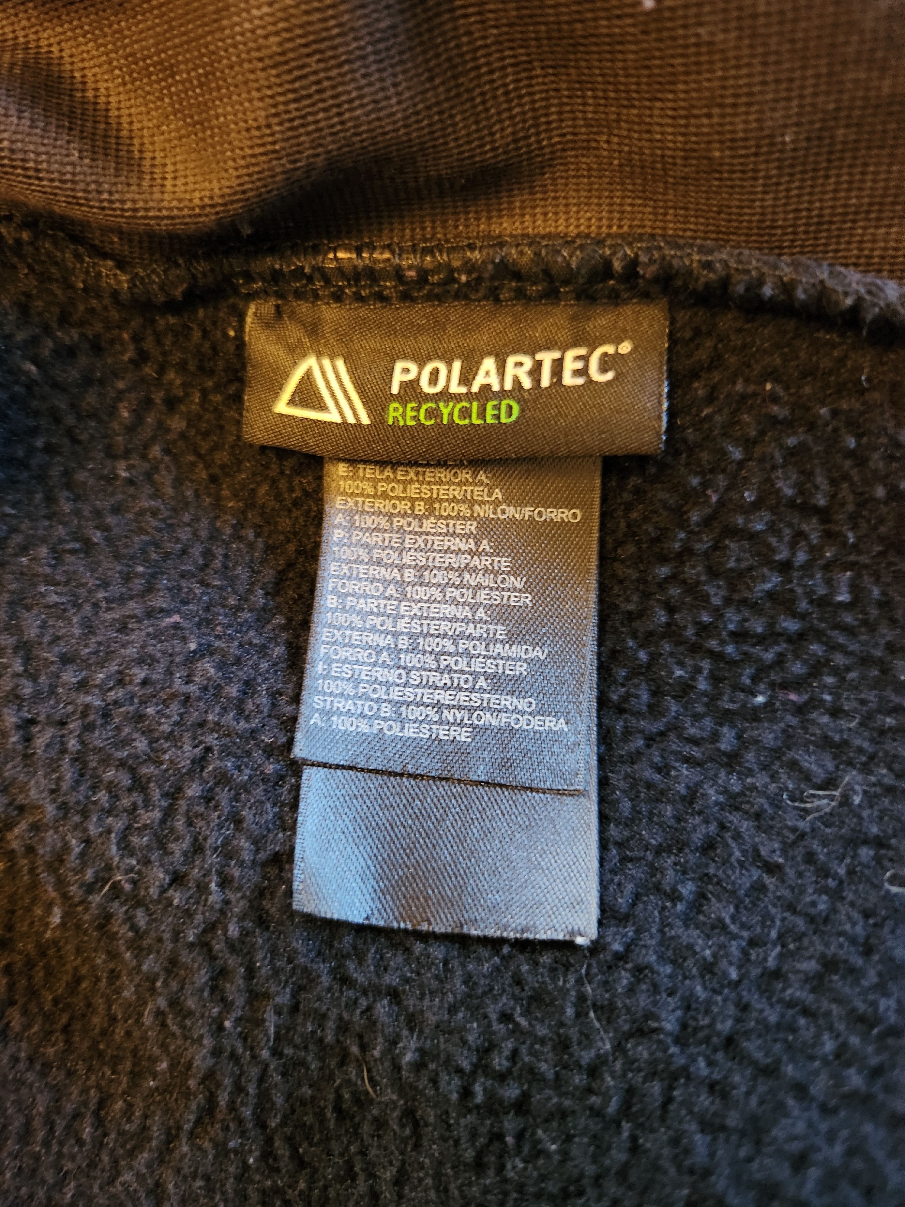 The North Face Zip Front Black Fleece Men's Jacket Size US XL / EU 56 / 4 - 3 Thumbnail