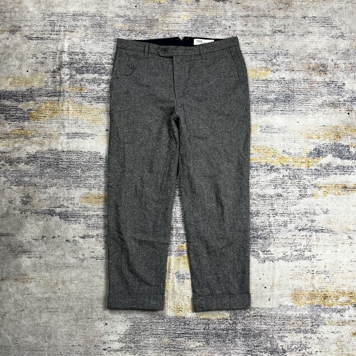 Toga Toga archive wool ankle trousers pants Size US 32 / EU 48 - 1 Thumbnail