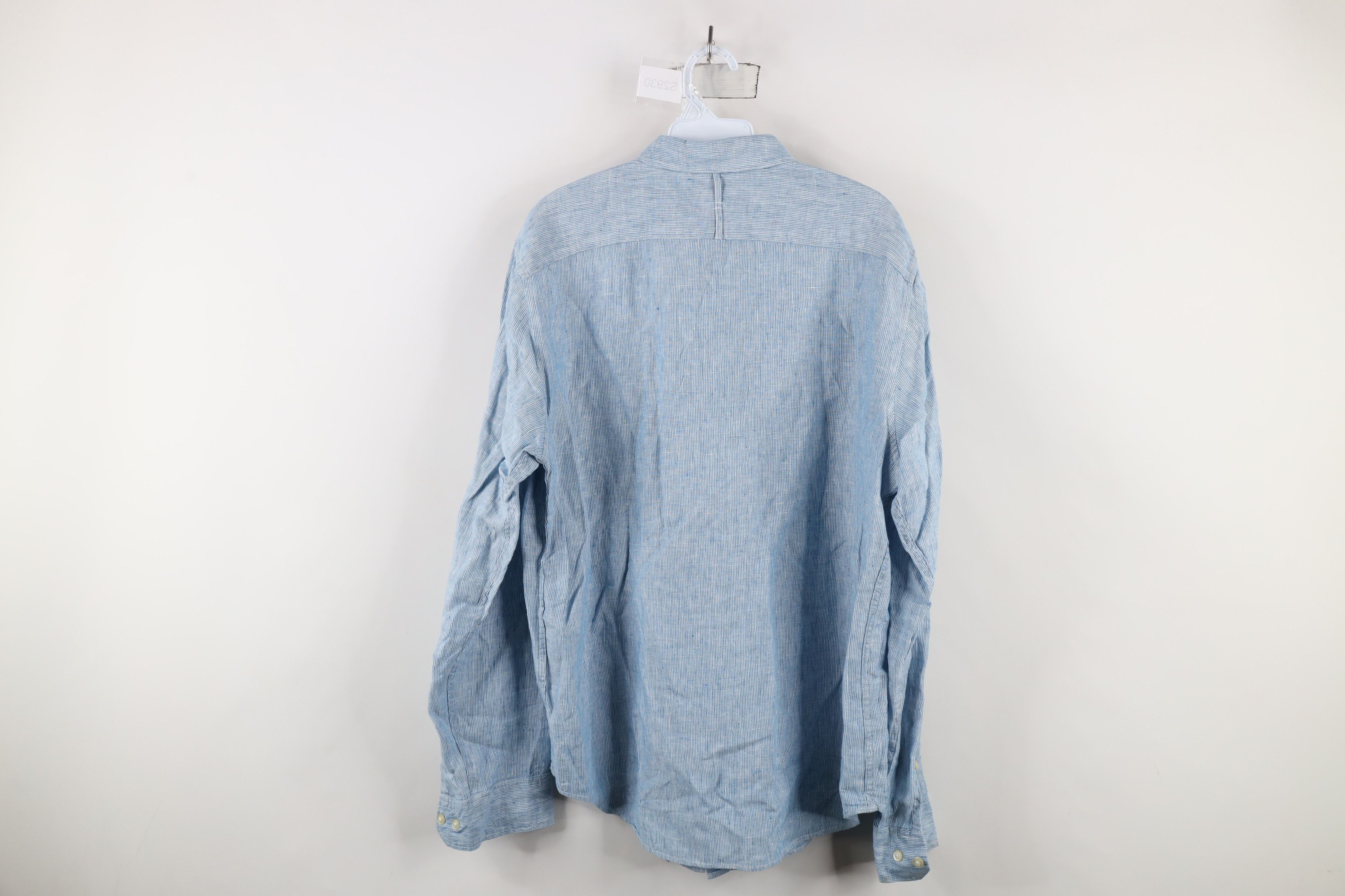 Banana Republic × Vintage Banana Republic Camden Striped Collared Button Down Shirt Size US M / EU 48-50 / 2 - 7 Thumbnail
