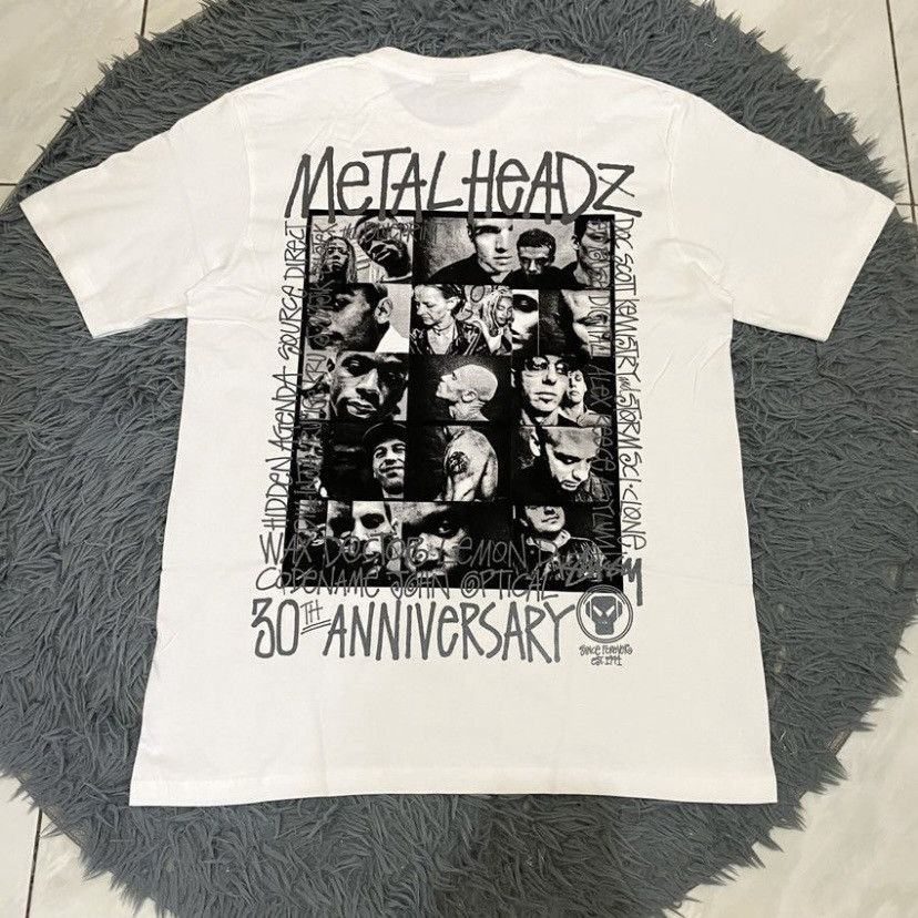 Stussy Stussy Metal Headz Tee Size US L / EU 52-54 / 3 - 2 Thumbnail