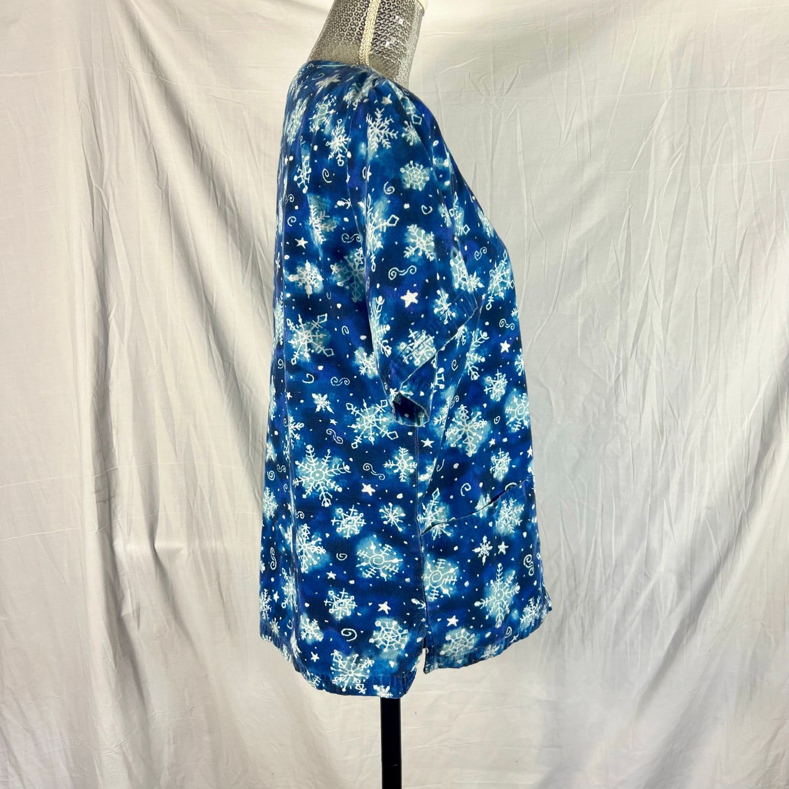 Other UA Scrubs Winter Snowflake Small Top Pants Pockets Nursing Size S / US 4 / IT 40 - 5 Thumbnail