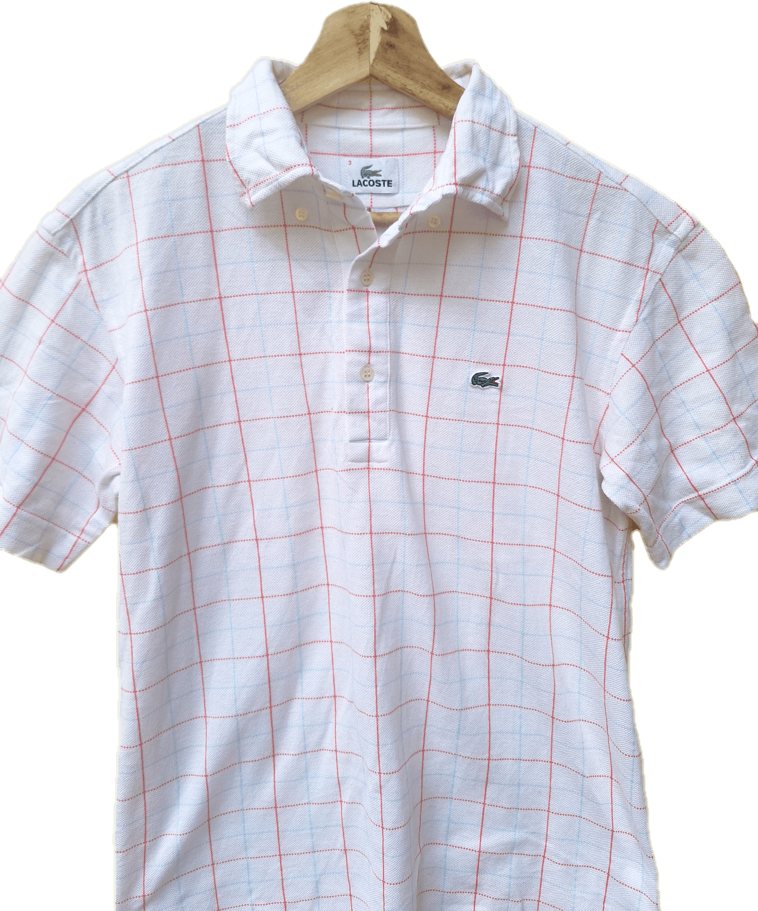 Lacoste × Vintage Lacoste Checkered Vintage Shirt Size US M / EU 48-50 / 2 - 1 Thumbnail