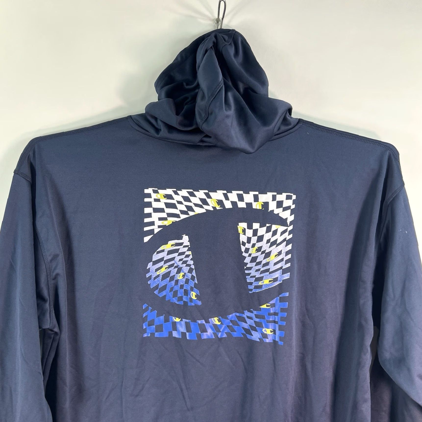 Champion Champion Sweatshirt Men’s 4 Xl Blue Hooded Graphic Pullover NWT Size US XXL / EU 58 / 5 - 7 Thumbnail