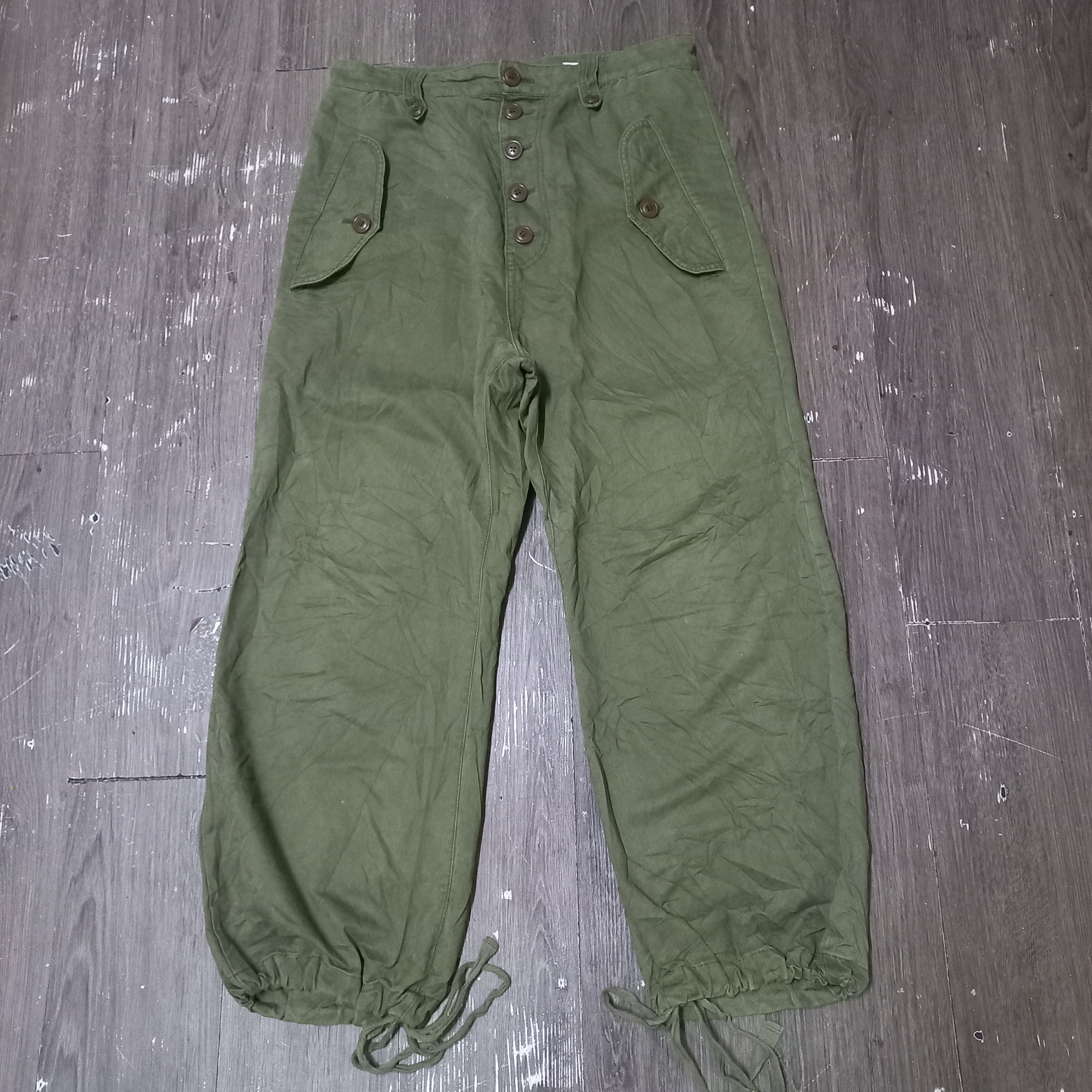 Issey Miyake × Japanese Brand × Vintage Vintage sunaokuwahara militarry pants Size US 31 - 9 Thumbnail