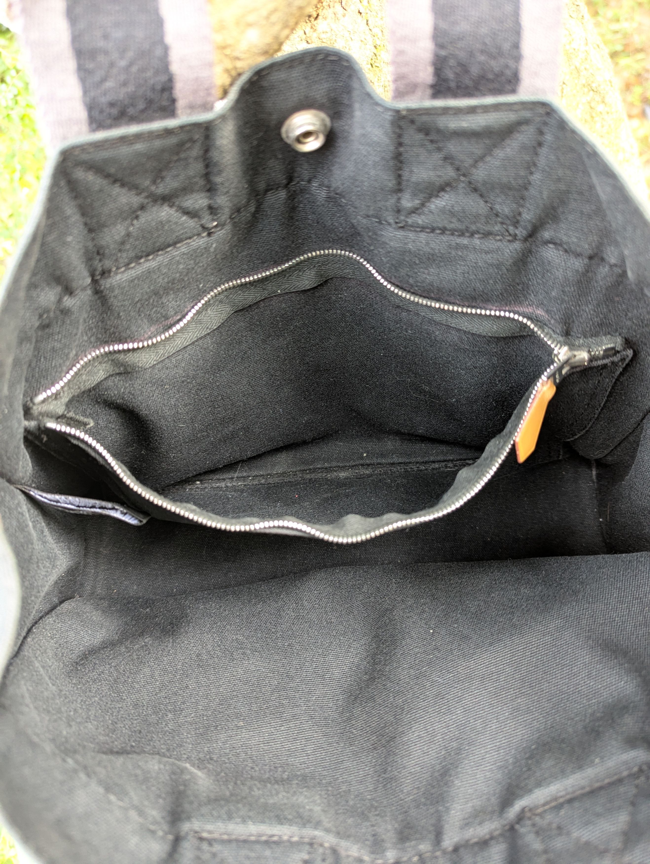 Hermès Fourre Tout PM Canvas Tote Bag