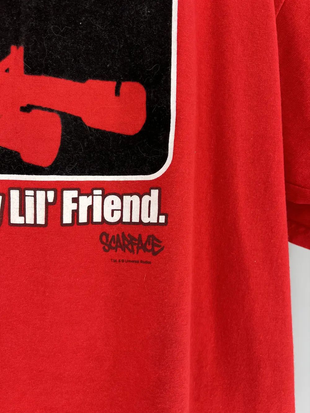 Band Tees × Vintage Vintage 90s Scarface Say Hello To My Lil’ Friend Streetwear Size US XL / EU 56 / 4 - 8 Thumbnail
