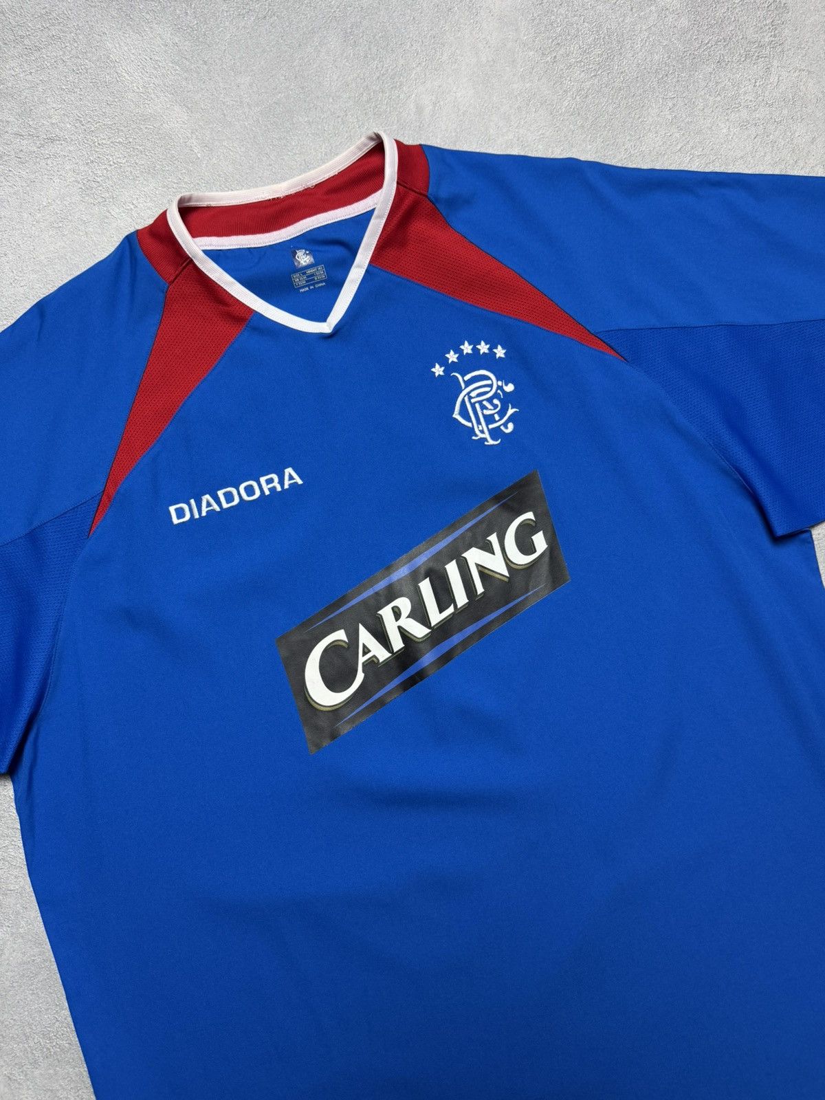 Diadora Glasgow Rangers 2003 2005 Home Shirt Soccer Jersey Diadora Size US L / EU 52-54 / 3 - 3 Thumbnail