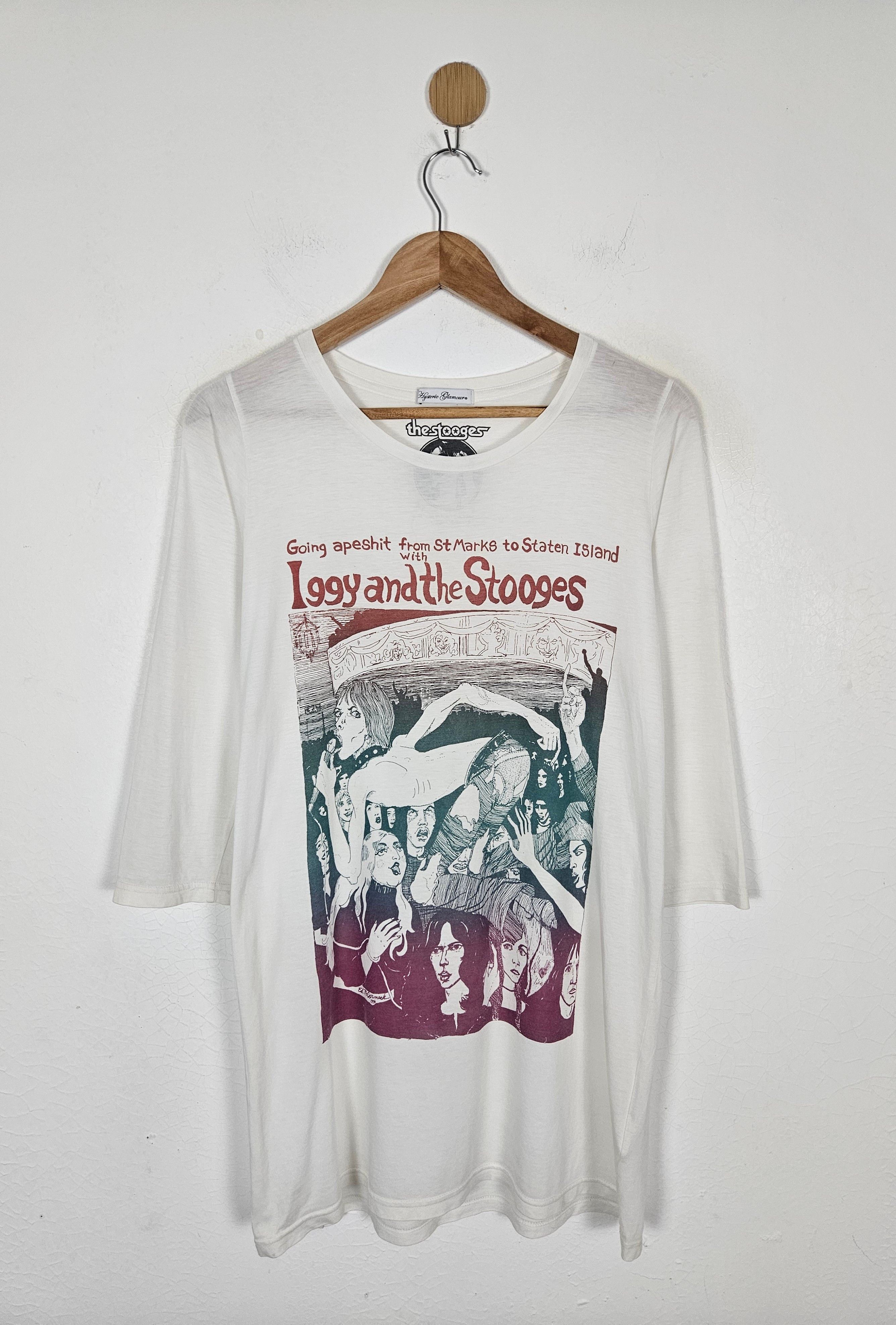 Hysteric Glamour Hysteric Glamour Iggy and The Stooges shirt Size M / US 6-8 / IT 42-44 - 1 Thumbnail