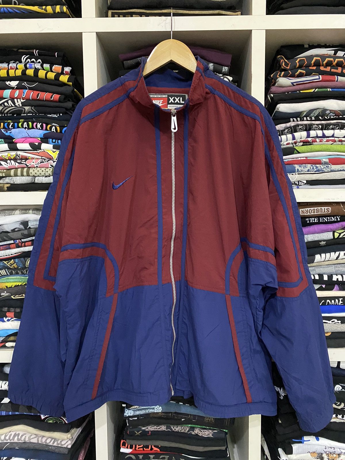 Nike × Vintage Vintage Nike Sports Jacket Size US XXL / EU 58 / 5 - 3 Thumbnail