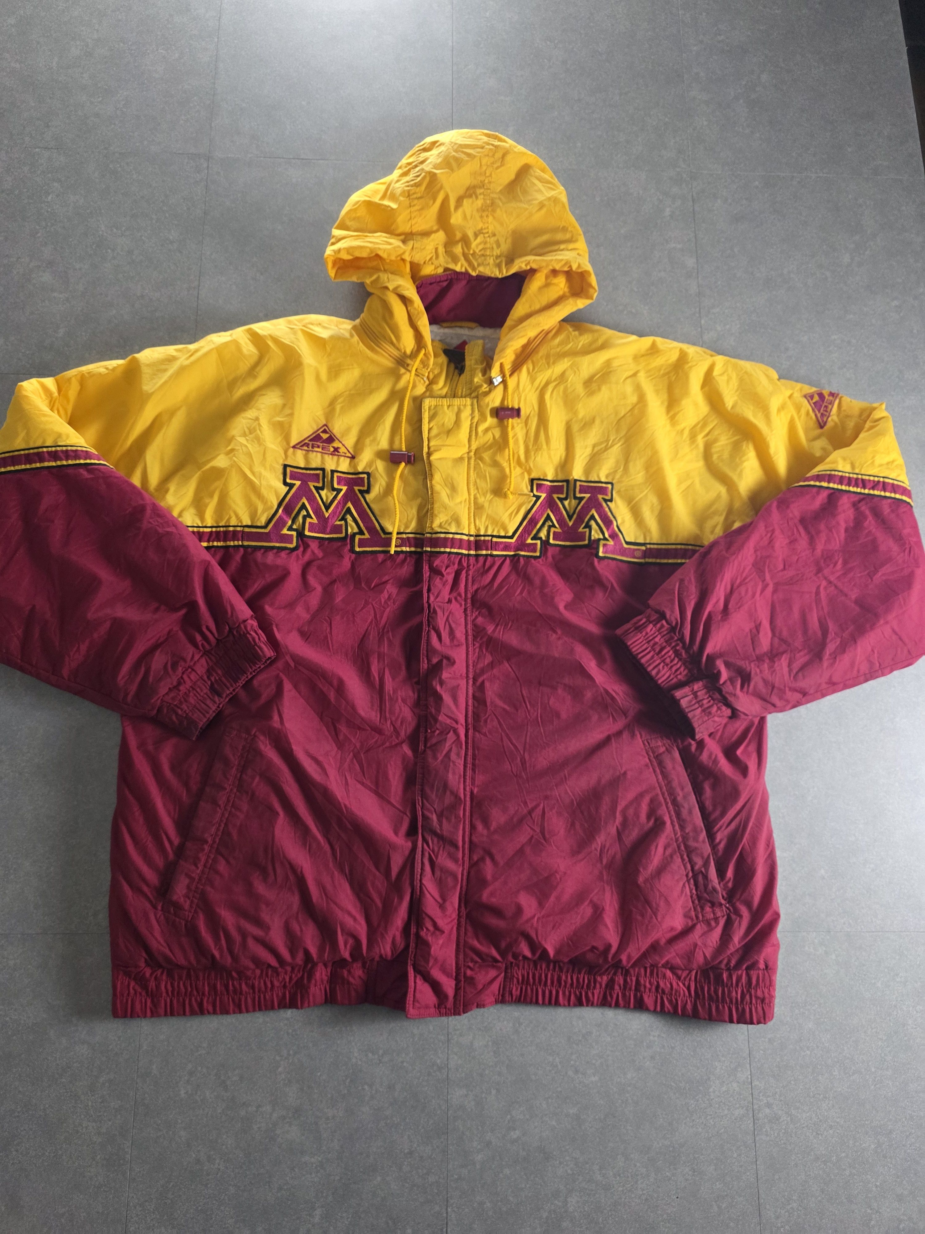 Apex One Vintage Apex One Minnesota Golden Gophers NCAA Jacket 90s Size US XL / EU 56 / 4 - 2 Thumbnail