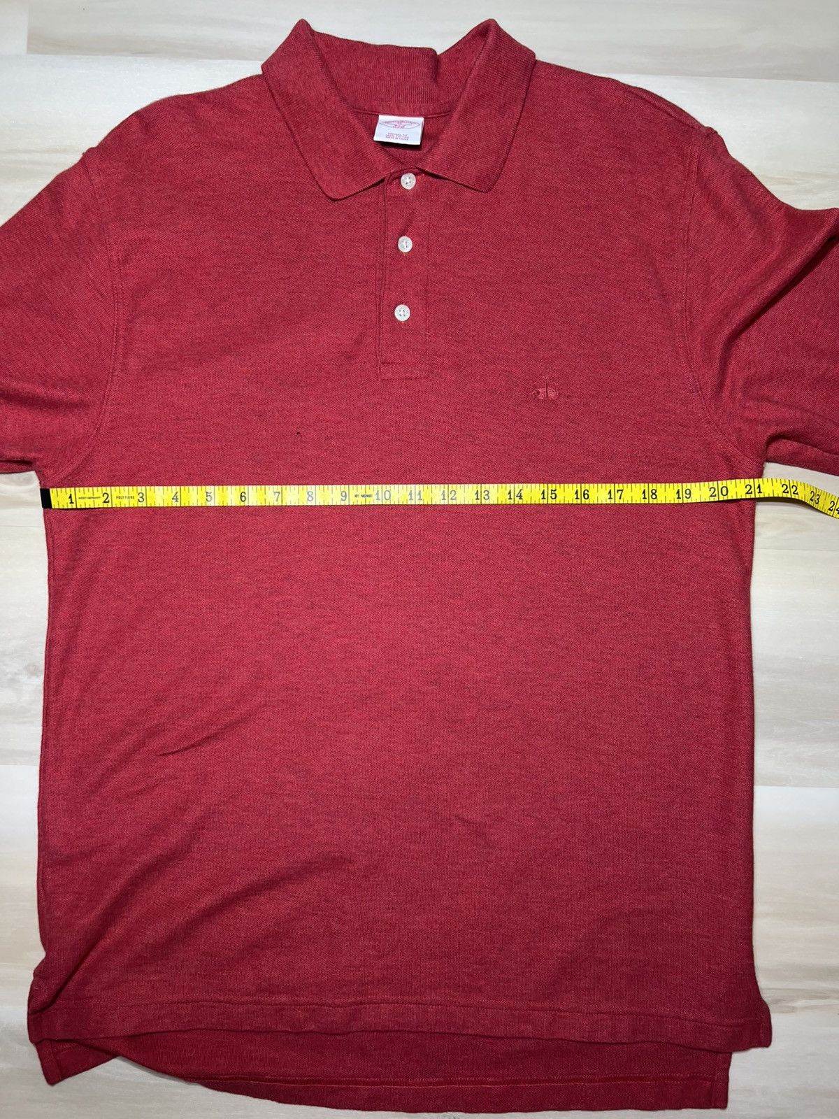 Brooks Brothers Brooks Brothers Polo Shirt Mens Sz M Red 346 Rugby Pullover Size US M / EU 48-50 / 2 - 6 Thumbnail
