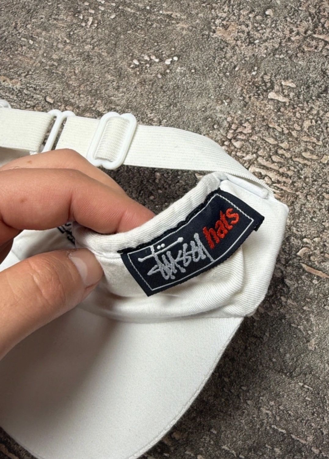 Stussy Vintage Stussy Cap Big Logo White Rare Y2K 90s Japan Style Size ONE SIZE - 9 Thumbnail