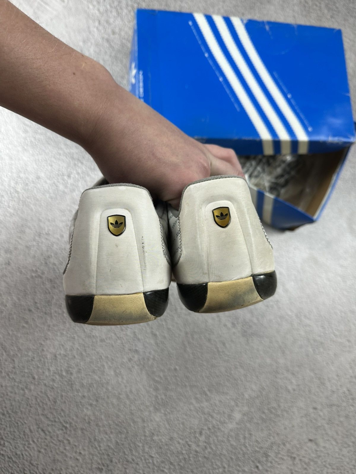 Adidas × Porsche Design Vintage Adidas Porsche Design S 2 Monogram Leather Sneakers Size US 11.5 / EU 44-45 - 12 Thumbnail