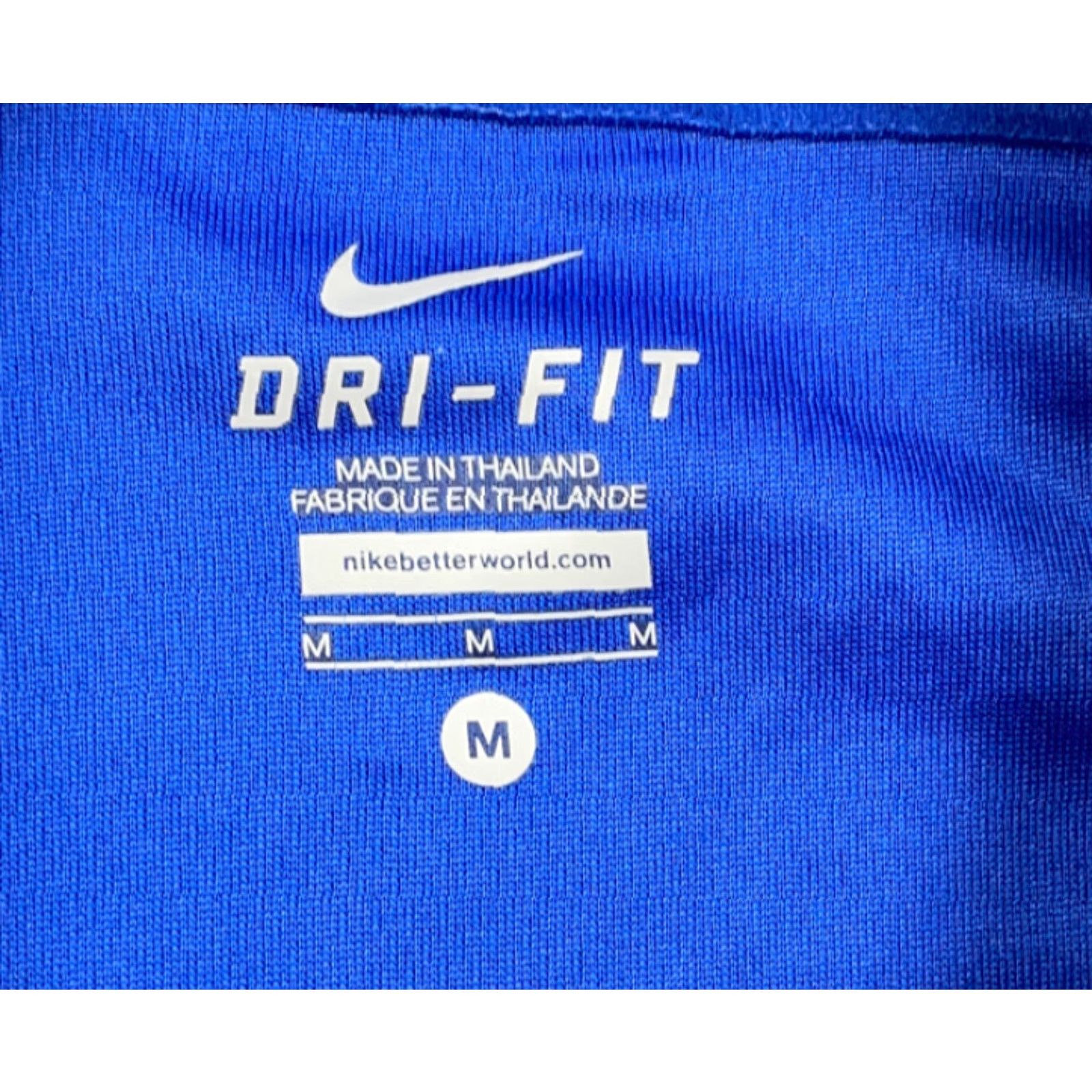 Nike Nike Dri-Fit Team Soccer Jersey Stripes Blue Nationals Women's M Size M / US 6-8 / IT 42-44 - 6 Thumbnail