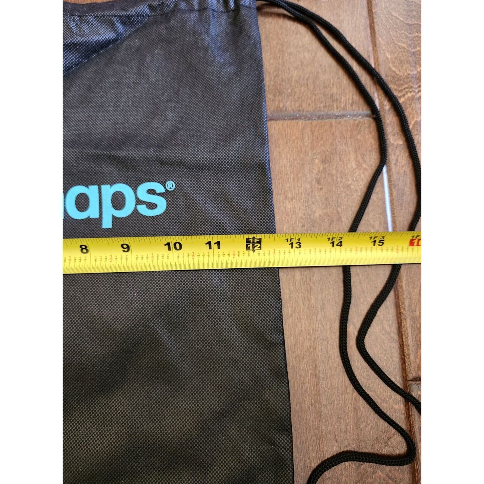 Vintage Weedmaps Backpack Drawstring Bag Medium Black Mens Backpack Size ONE SIZE - 5 Thumbnail