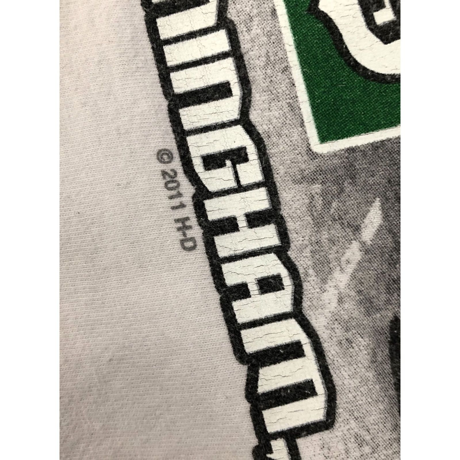 Harley Davidson Harley-Davidson Shirt Motorcycle Graphic Print Long Sleeve Double-Sided 2011 2018 Birmingham AL White L Mens Size US L / EU 52-54 / 3 - 3 Thumbnail