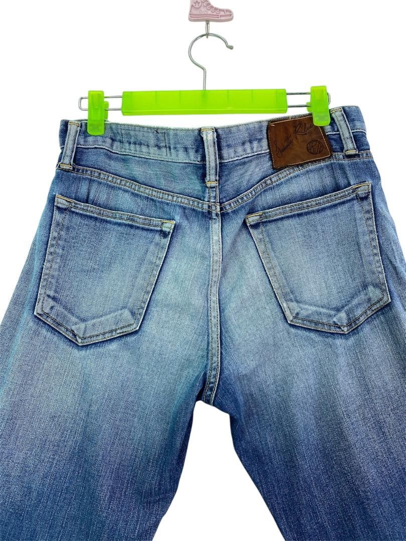 Japanese Brand Vtg 90s rare Sadistic Blue japan stonewash denim Size US 34 / EU 50 - 6 Thumbnail