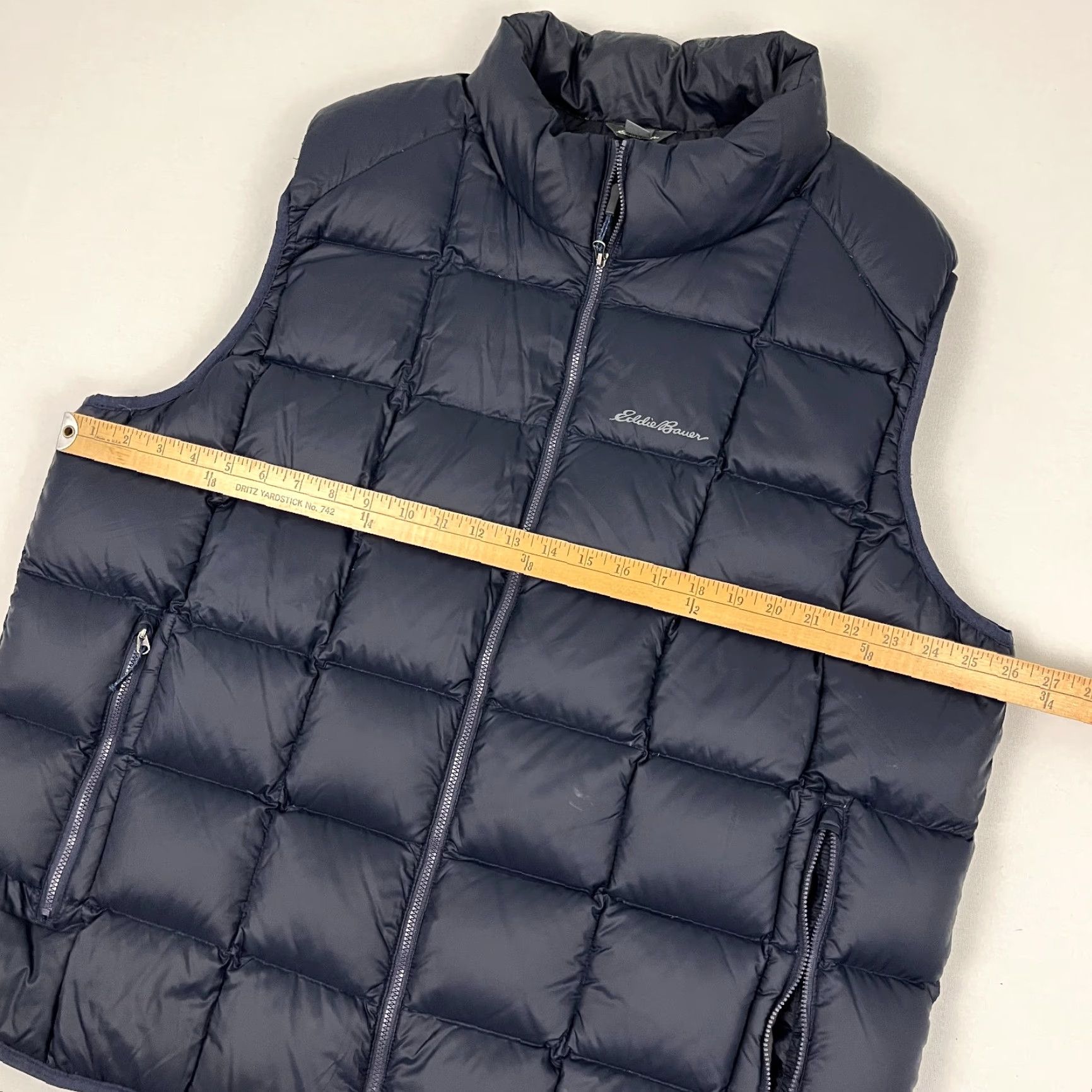 Eddie Bauer Eddie Bauer EB700 Puffer Vest Mens 2XL Dark Goose Down Hiking Quilted Outdoors Size US XXL / EU 58 / 5 - 6 Thumbnail