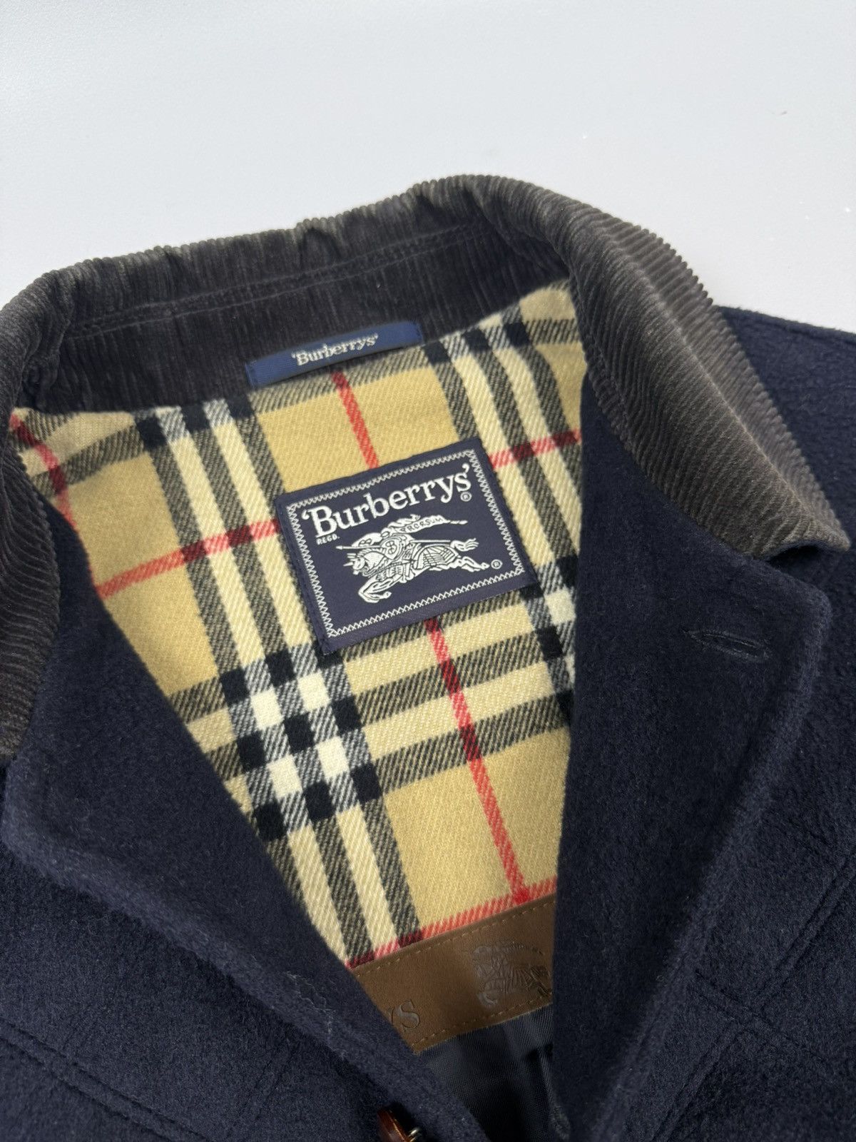 Burberry Vintage Burberry Quilted Wool Jacket – Nova Check Lining Size US L / EU 52-54 / 3 - 4 Thumbnail