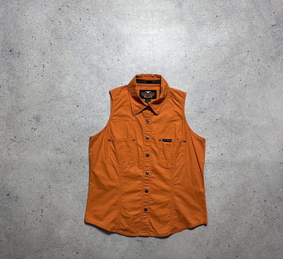 Harley Davidson Harley Davidson Vintage Biker Vest Size M Racing Size US M / EU 48-50 / 2 - 1 Thumbnail