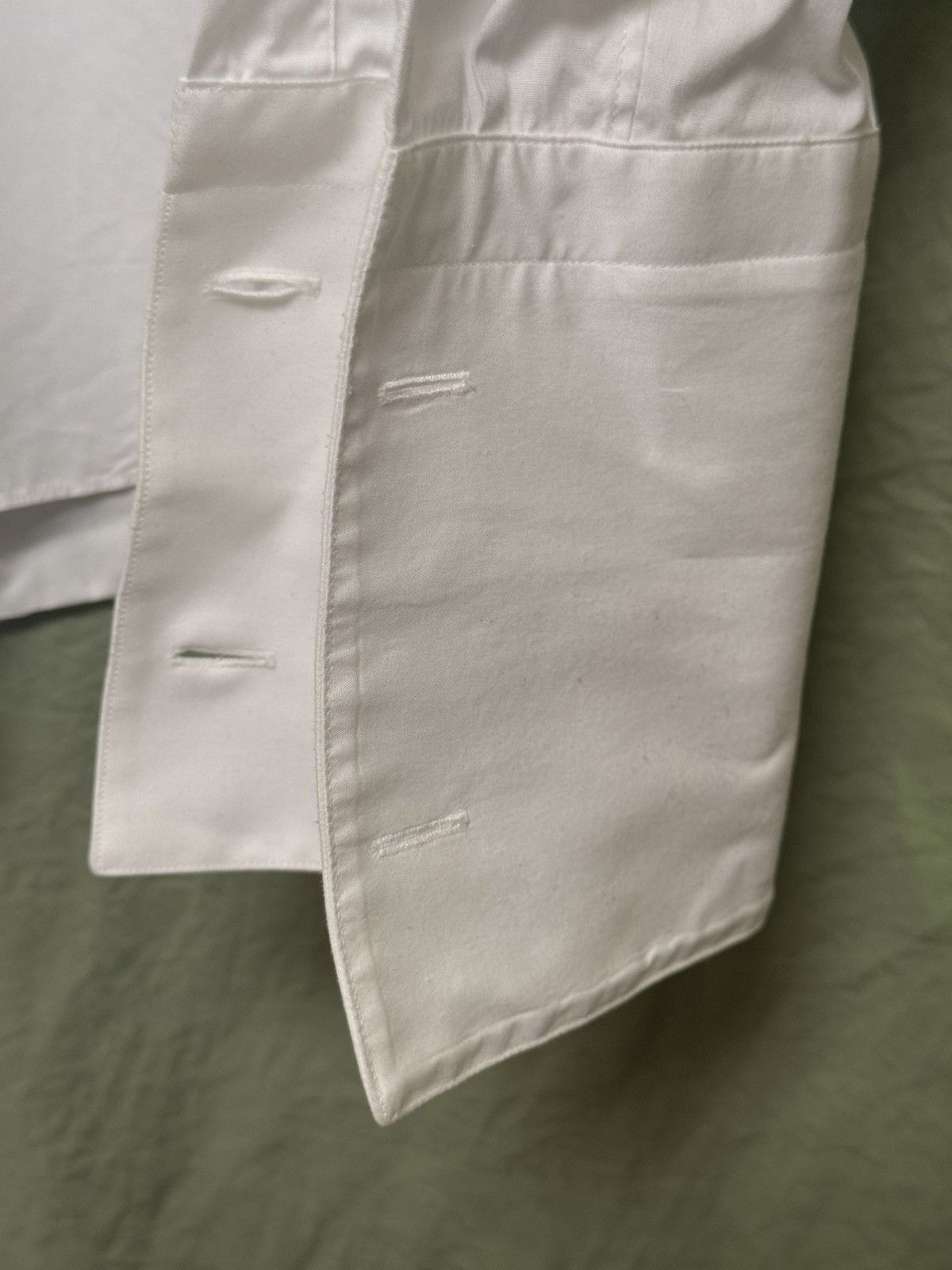 Ermenegildo Zegna Ermenegildo Zegna Formal Piquet Evening Shirt Size US M / EU 48-50 / 2 - 7 Thumbnail