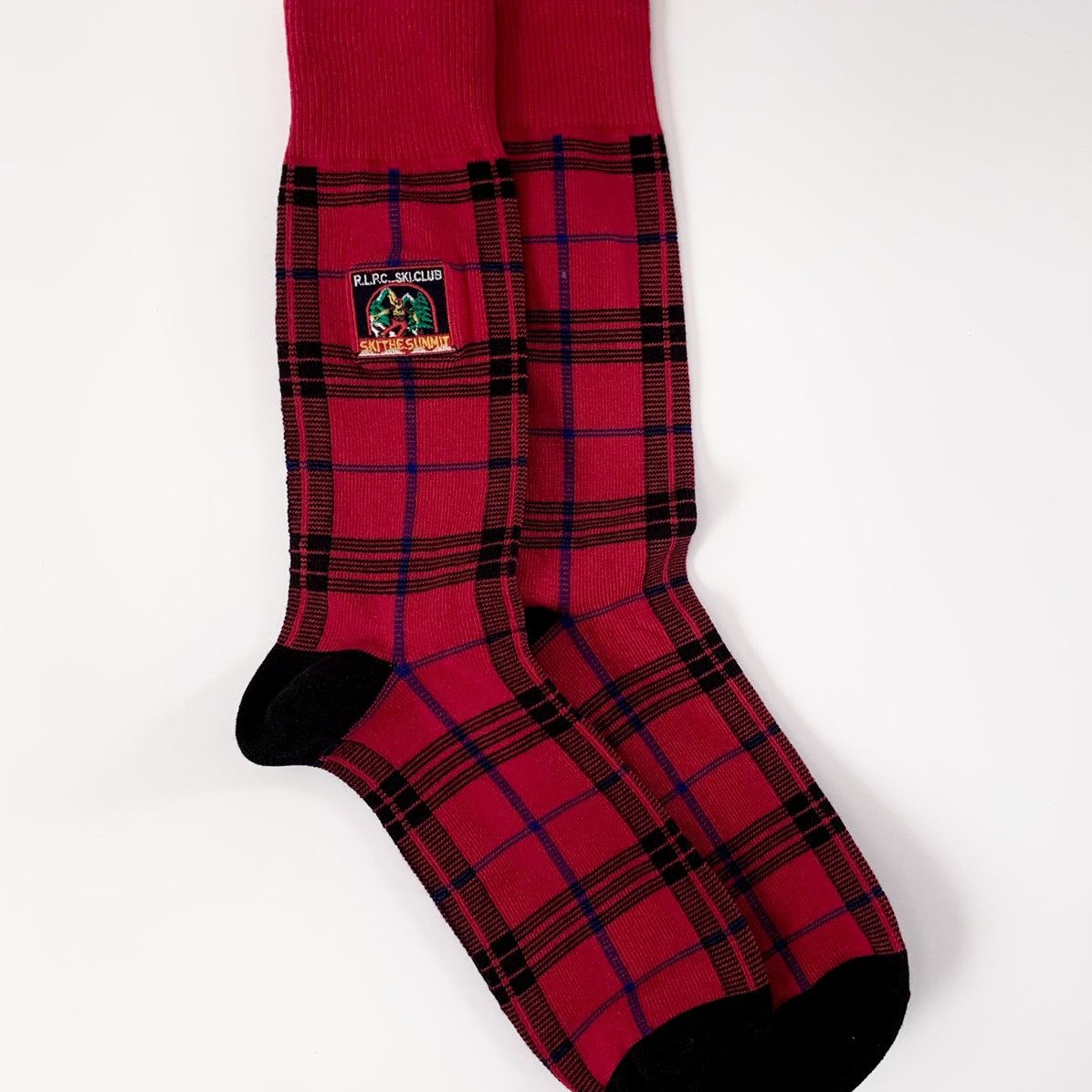 Ralph Lauren Ralph Lauren apres ski plaid long socks Size ONE SIZE - 6 Thumbnail