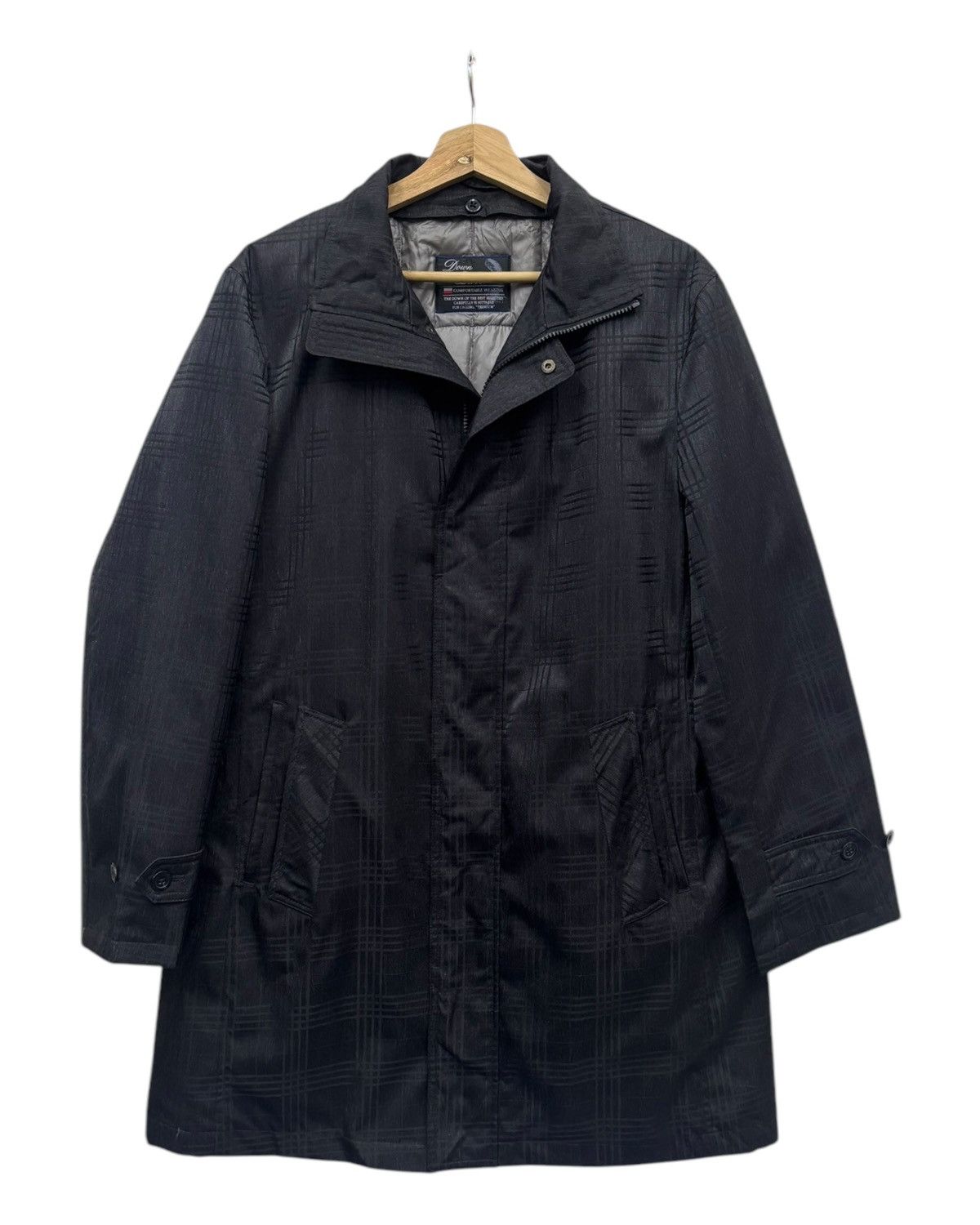 Issey Miyake × Japanese Brand 🔥VINTAGE D'HOMME A HOMME WINTER COAT WITH DOWN LINING Size US L / EU 52-54 / 3 - 3 Thumbnail