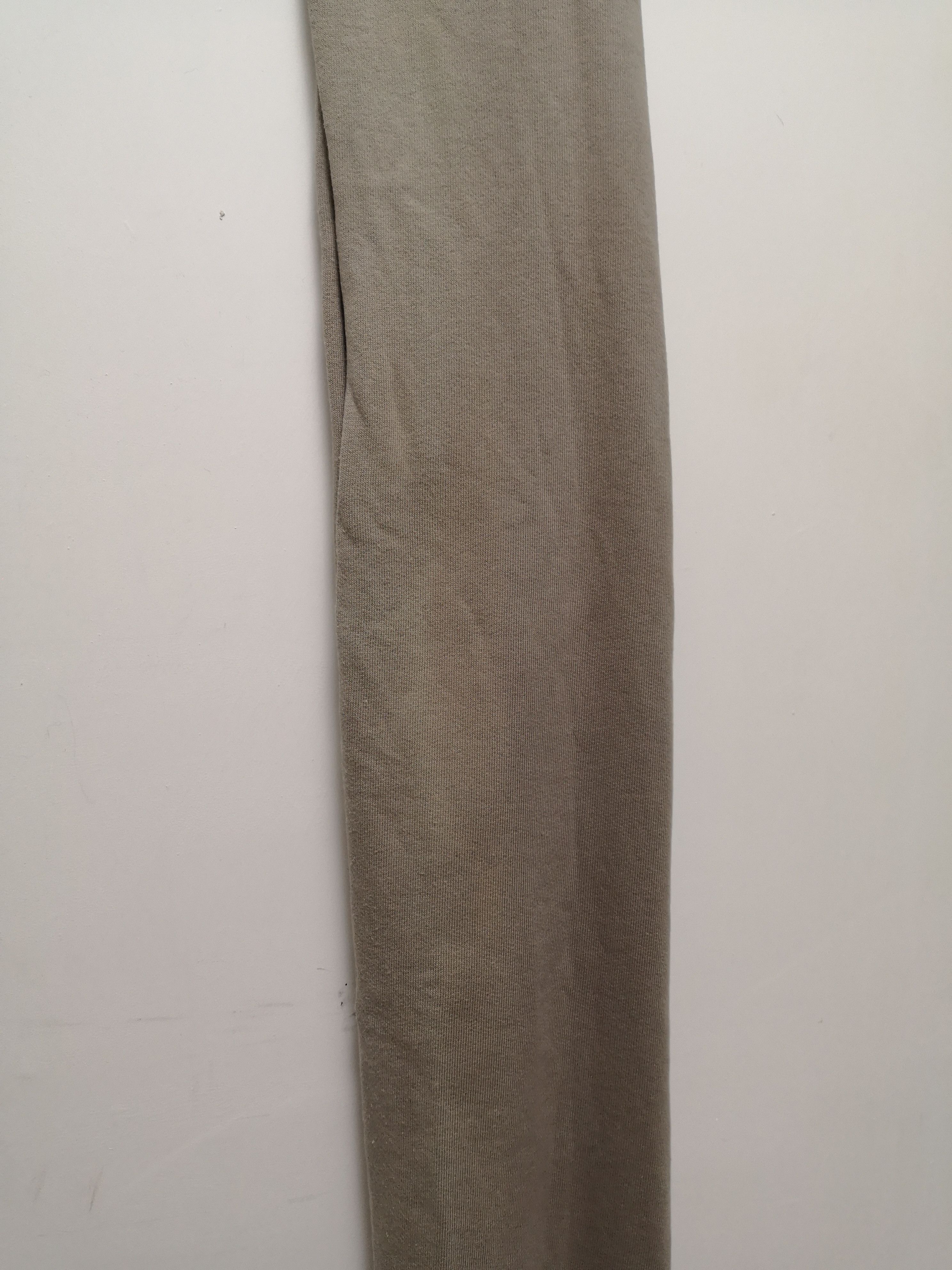 Attachment × Japanese Brand Dusty Sand Cotton Loop Back Swestshirt Hooded Sleeves Scarf Size ONE SIZE - 9 Thumbnail