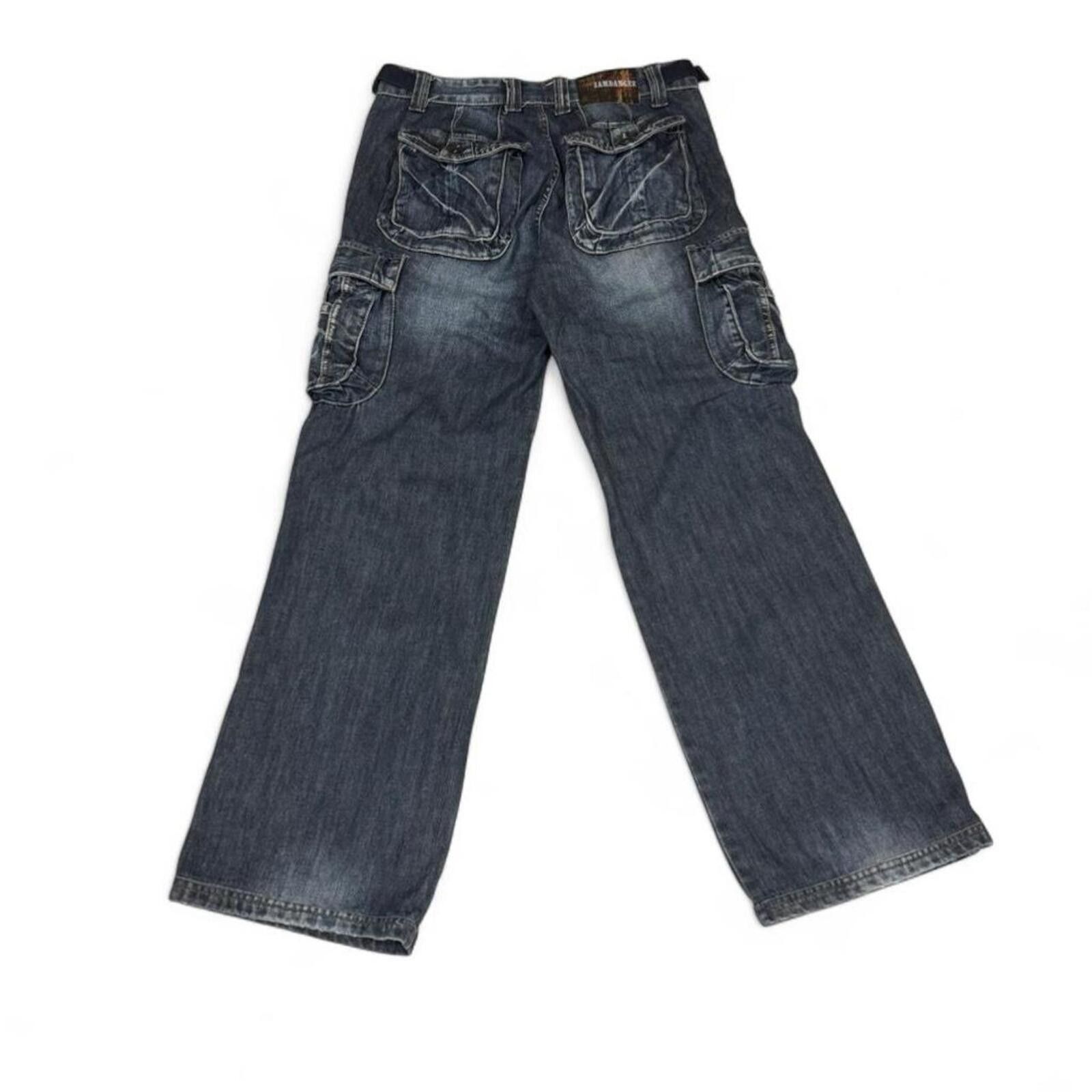 True Religion Jambangee Y2K big pockets design cargo style denim jeans Size 32" / US 10 / IT 46 - 1 Thumbnail