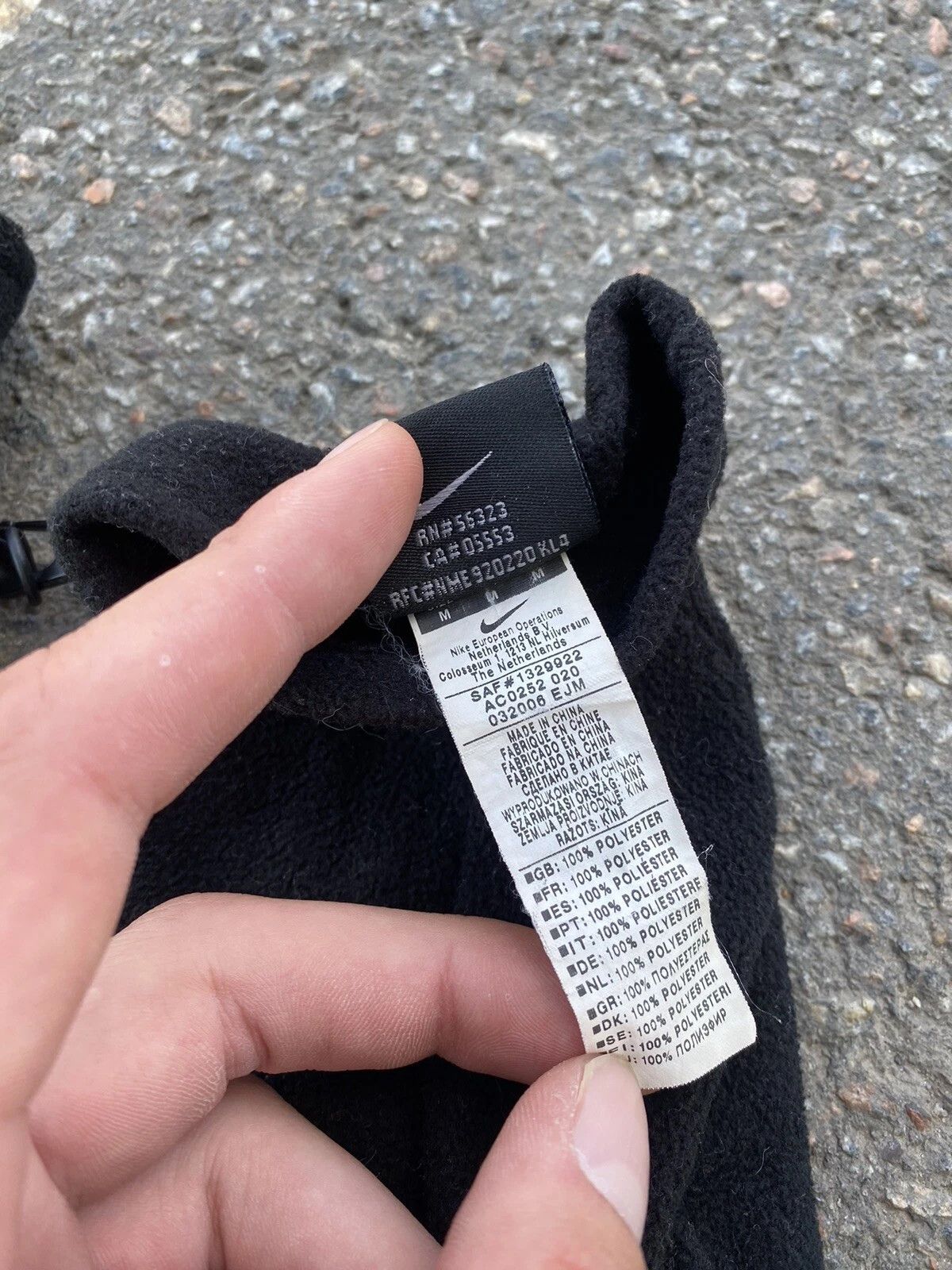 Nike nike fleece gloves Vintage Sz M Size ONE SIZE - 3 Thumbnail