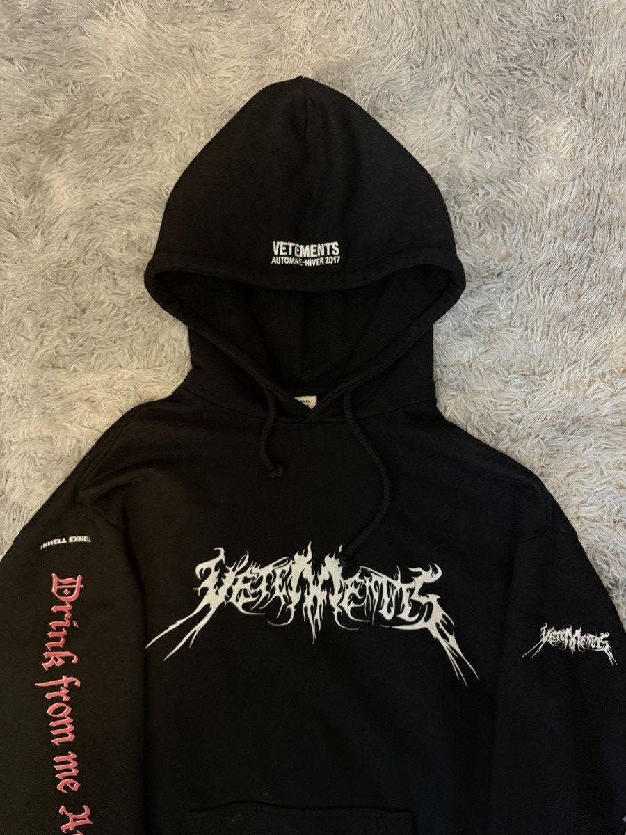 Vetements Total Fucking Darkness Oversized hoodie Size US S / EU 44-46 / 1 - 2 Thumbnail