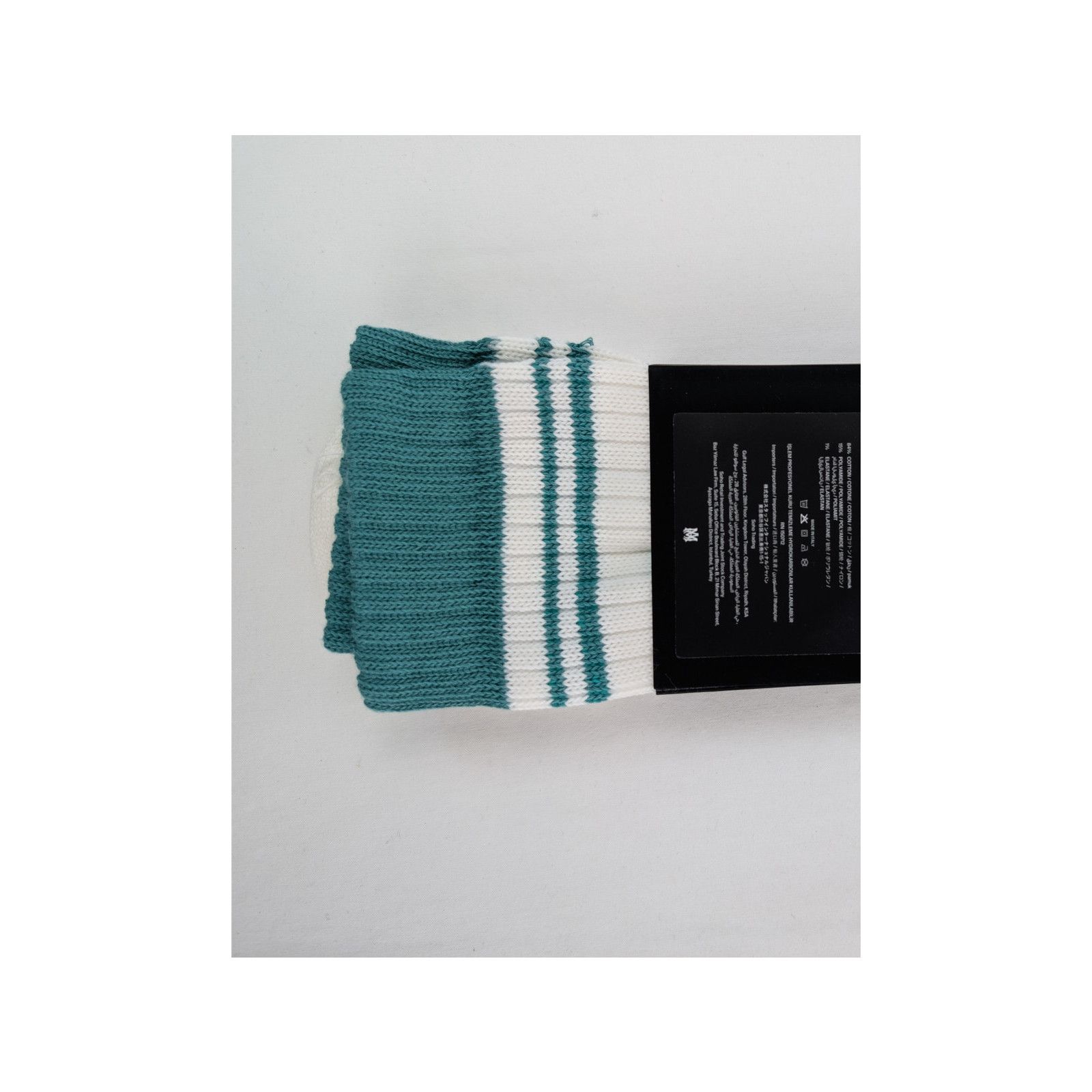 Amiri o1rshd1 Q:2 / Size: 45-46 / Wave Socks in Sea Blue Size ONE SIZE - 16 Thumbnail