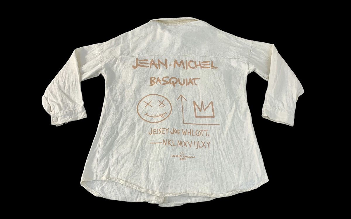 Custommade Jean Michel Basquiat Jeisey Joe Cott Button Up Shirt Style Size L / US 10 / IT 46 - 1 Thumbnail