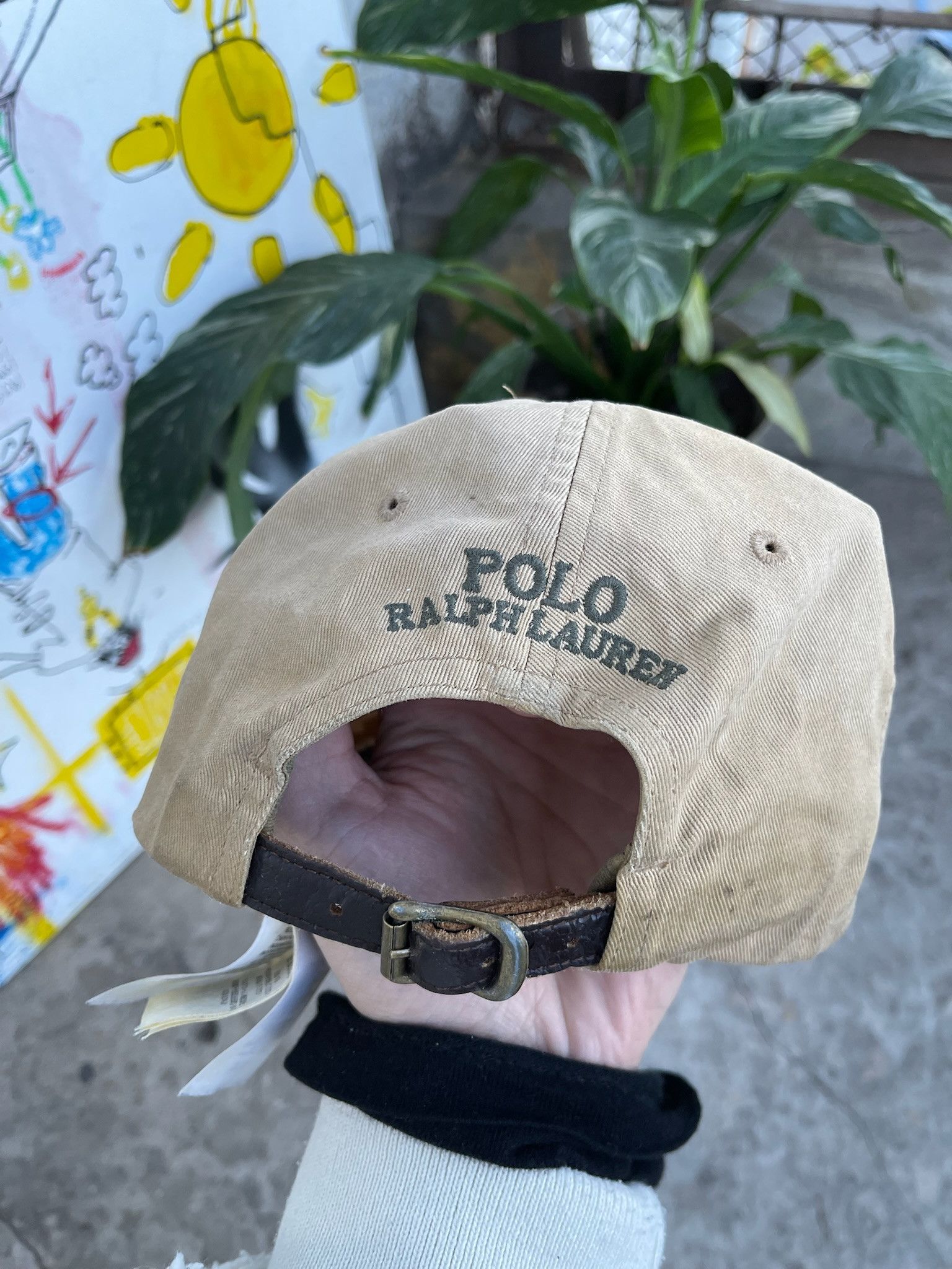 Polo Ralph Lauren Vintage Polo Ralph Lauren Sport Bear Sun Faded Cap Size ONE SIZE - 2 Thumbnail