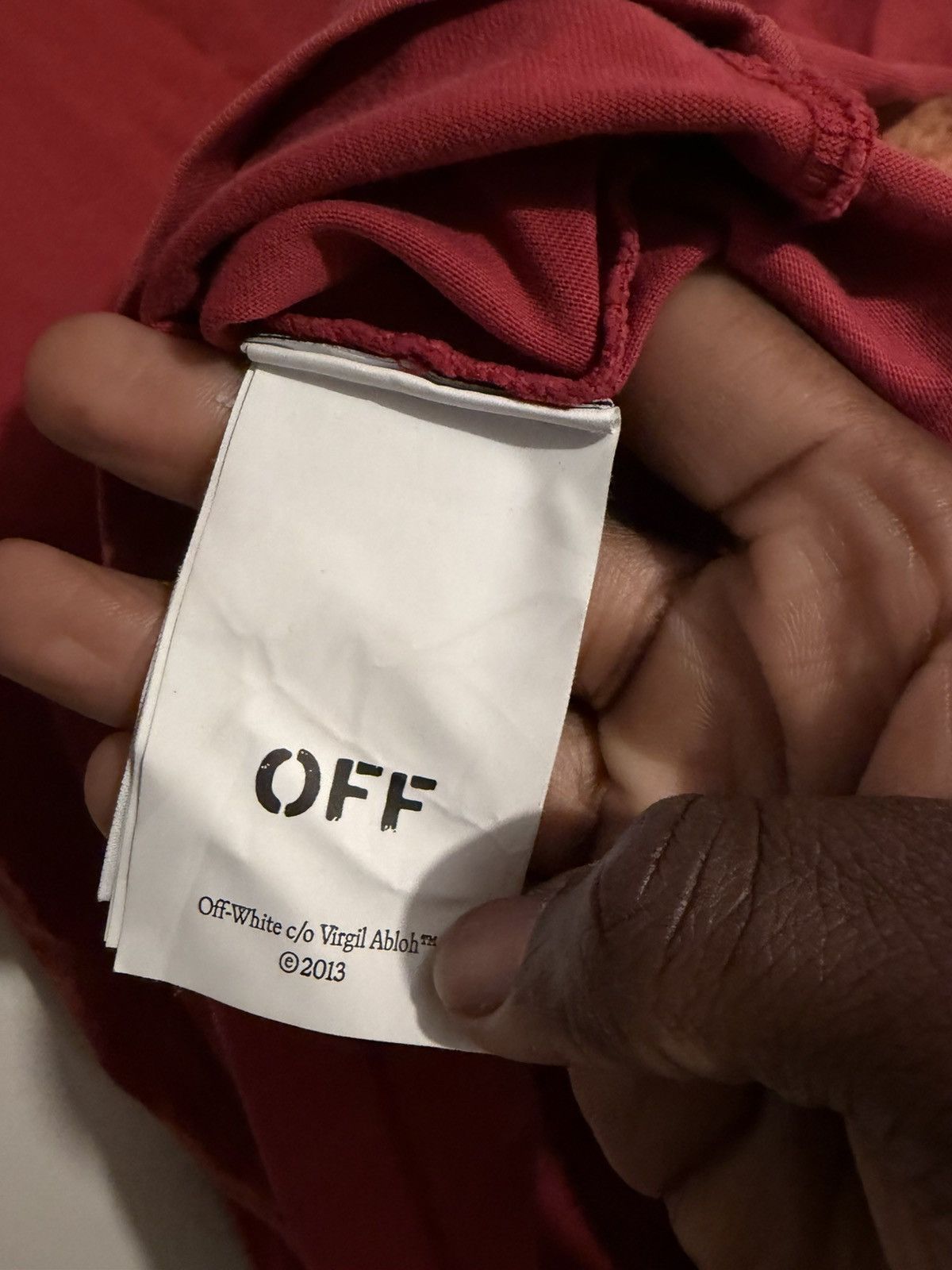 Off-White Off-White Digit Bacchus T-Shirt Size US XXL / EU 58 / 5 - 5 Thumbnail