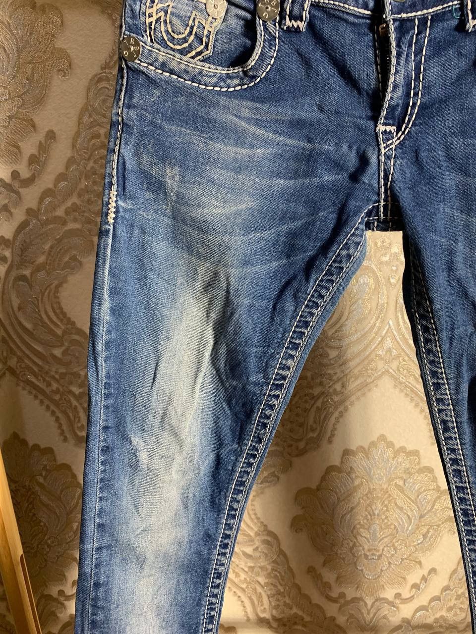 True Religion VINTAGE TRUE RELIGION DESIGNER JEANS DENIM RETRO Y2K 90s USA Size 28" / US 6 / IT 42 - 6 Thumbnail