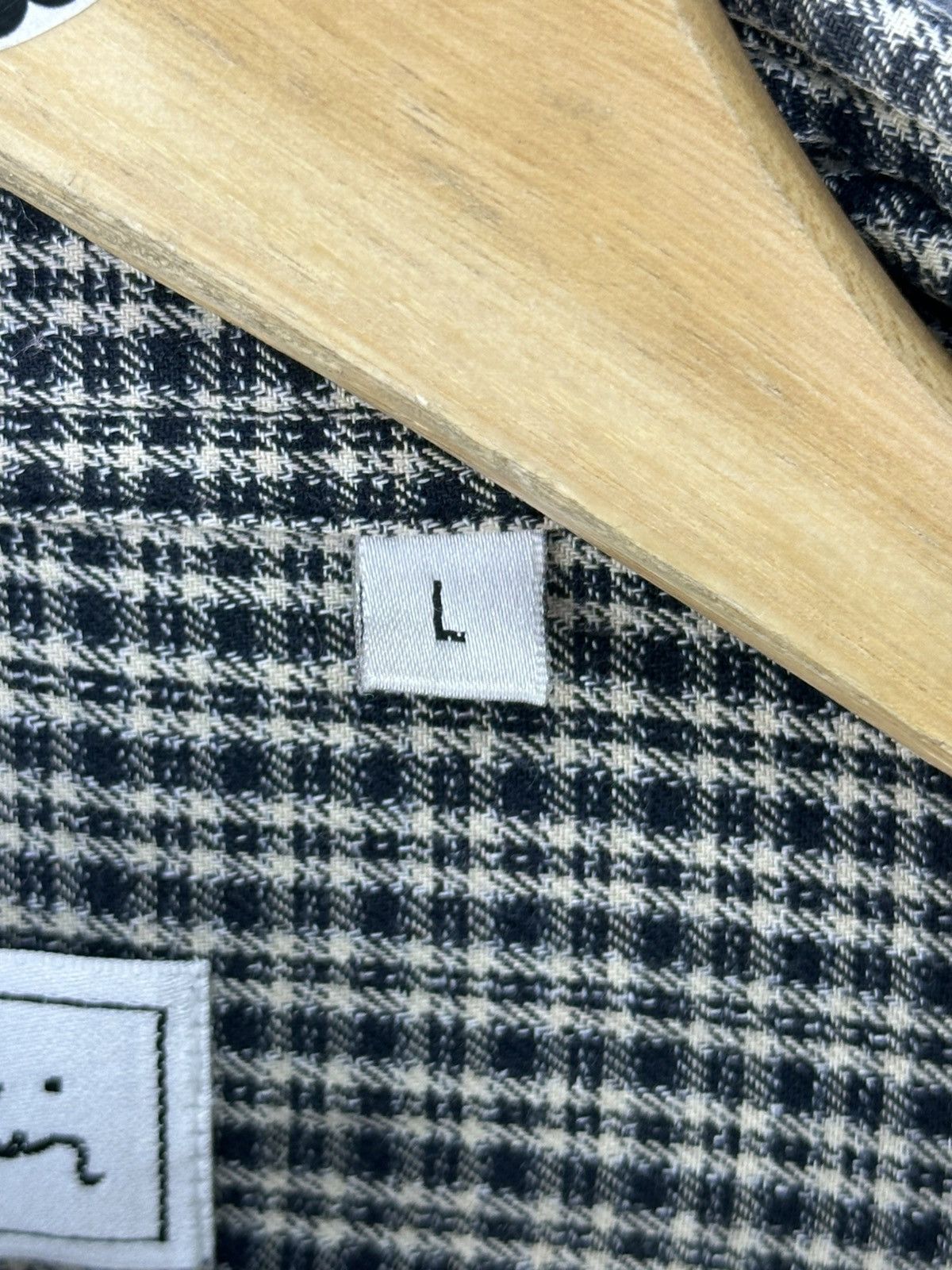 Pierre Cardin Pierre Cardin Mini Plaid Check Flannel Shirt Size US L / EU 52-54 / 3 - 14 Thumbnail